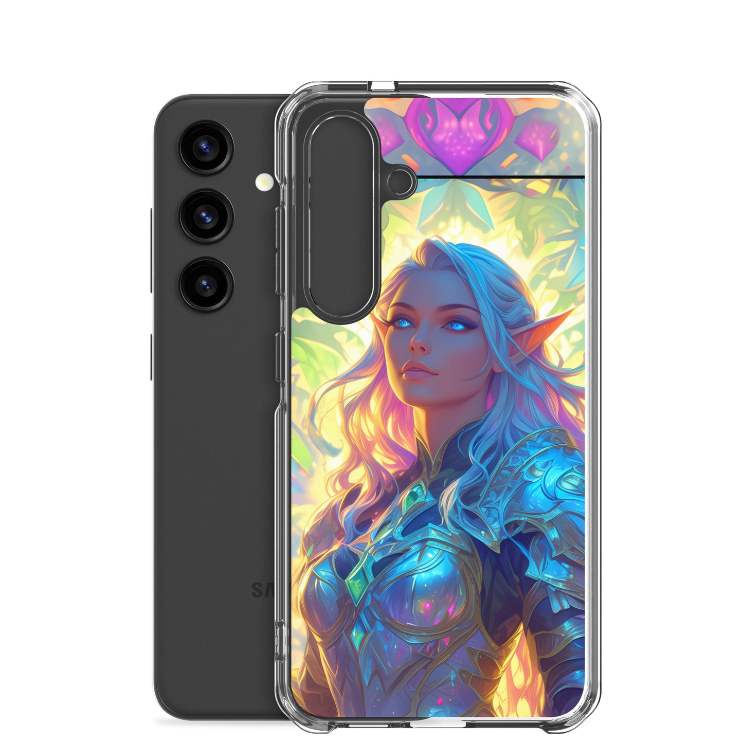 Clear Case for Samsung® Half-Elf Cleric #2