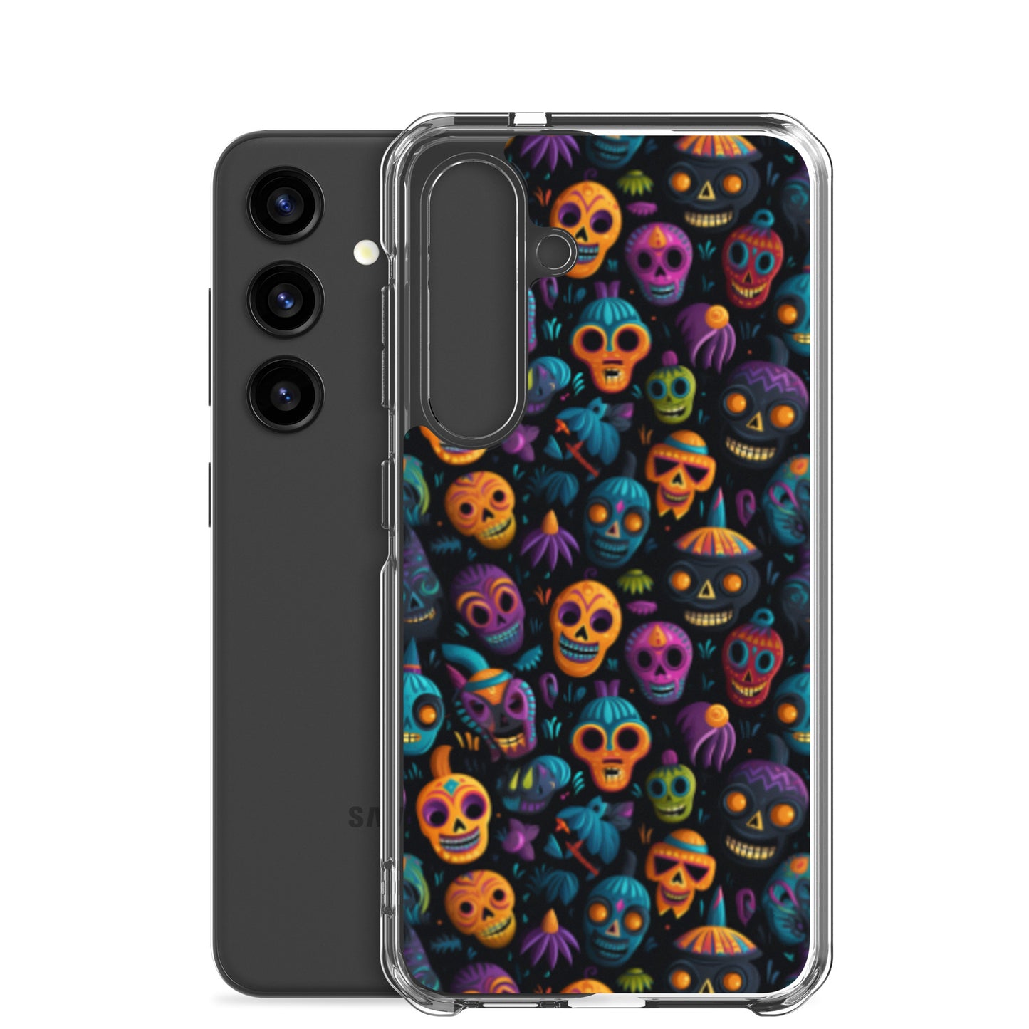 Clear Case for Samsung® Halloween Masks
