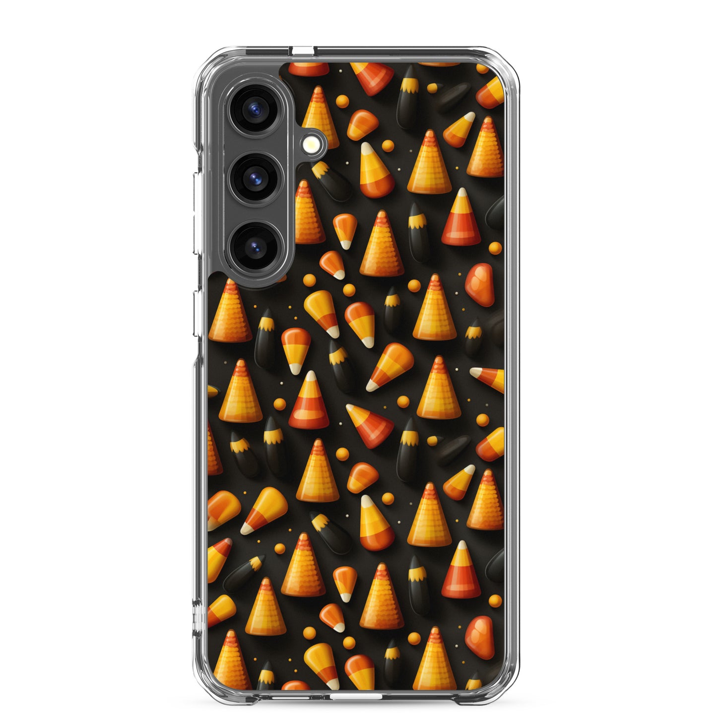 Clear Case for Samsung® Halloween Candy Corn #2