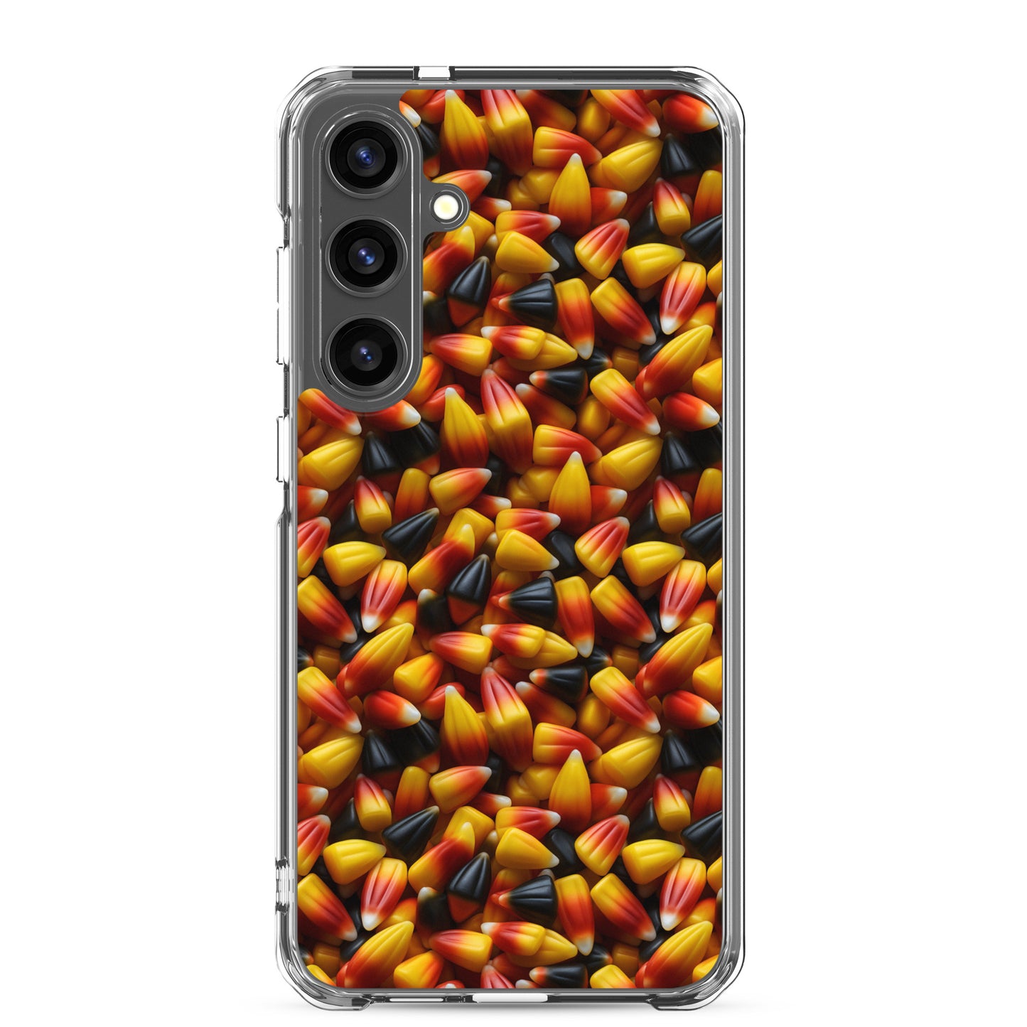 Clear Case for Samsung® Halloween Candy Corn #3