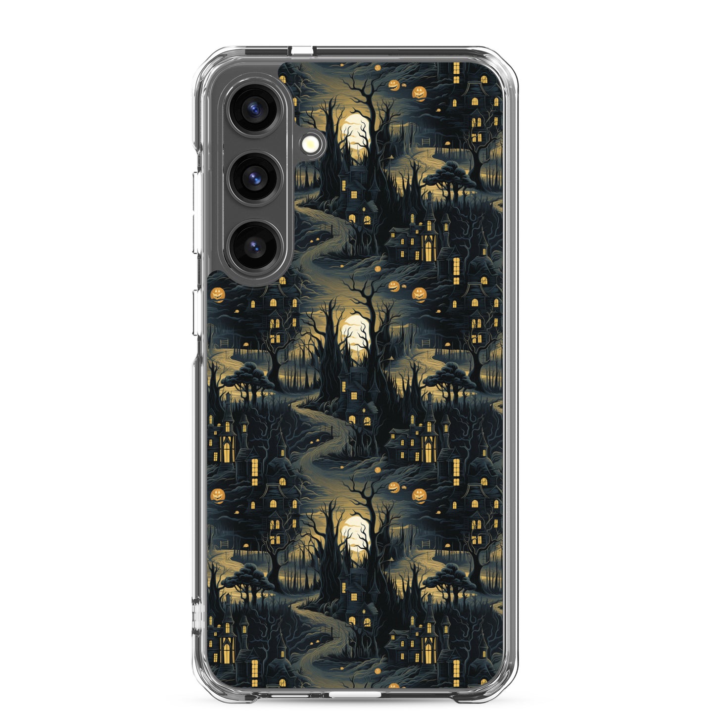 Clear Case for Samsung® Halloween Haunted House