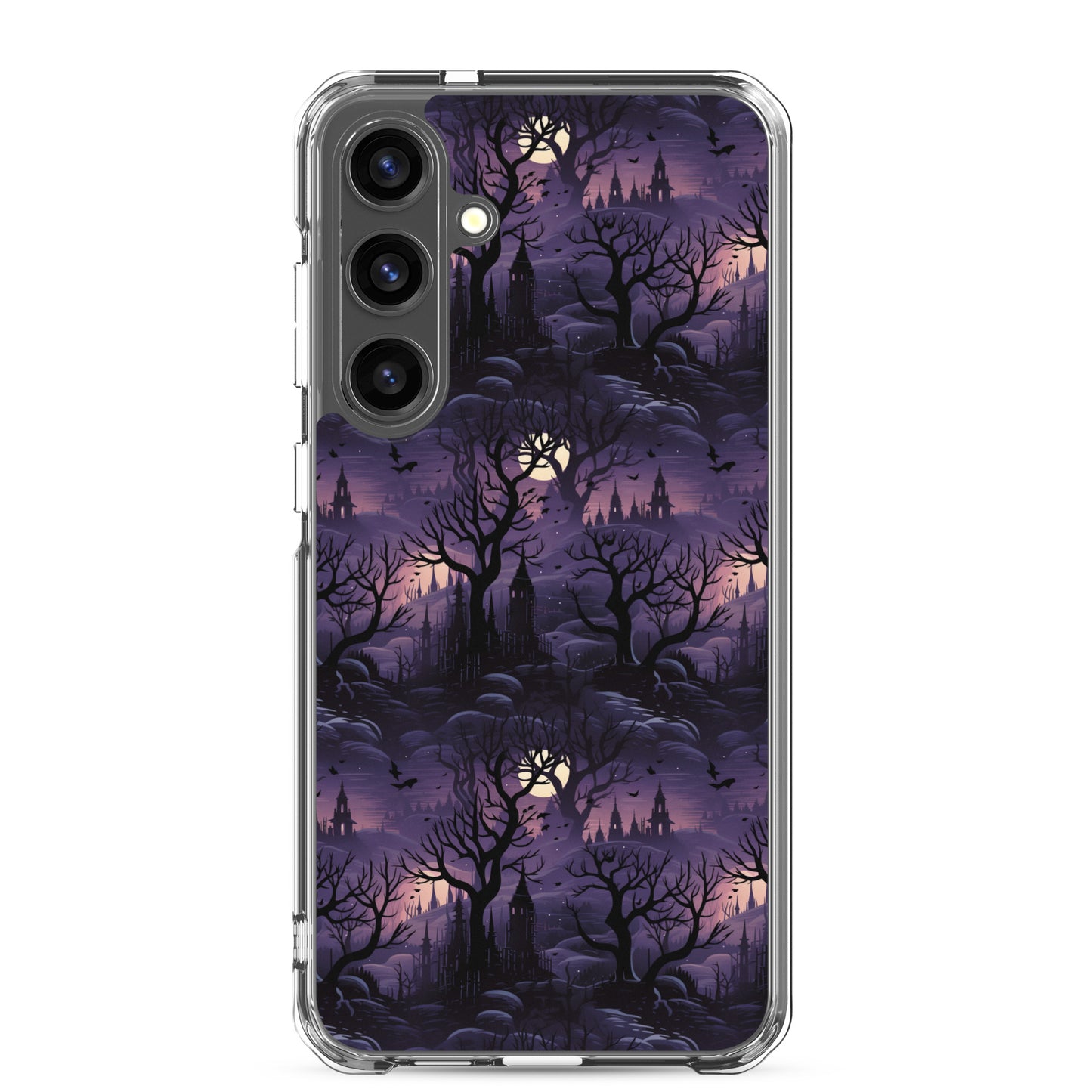 Clear Case for Samsung® Halloween Spooky Forest