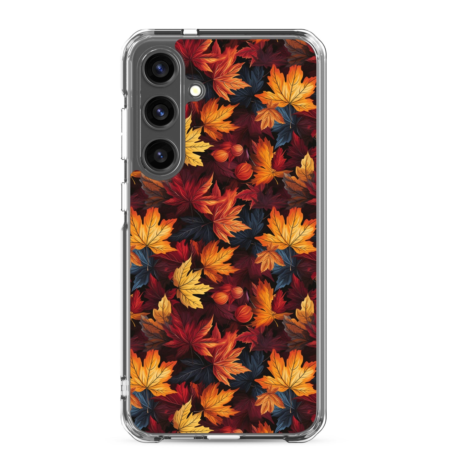 Clear Case for Samsung® Autumn Leaves Scatter