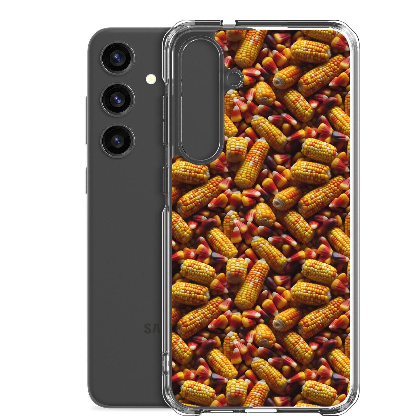 Clear Case for Samsung® Halloween Candy Corn