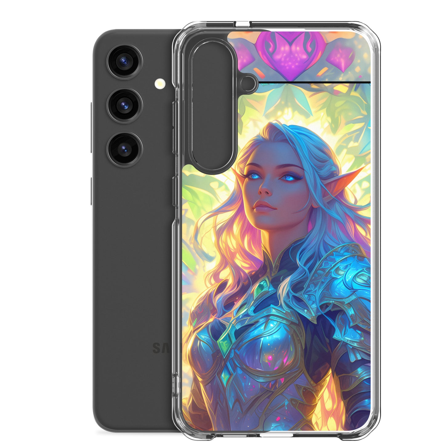Clear Case for Samsung® Half-Elf Cleric #2