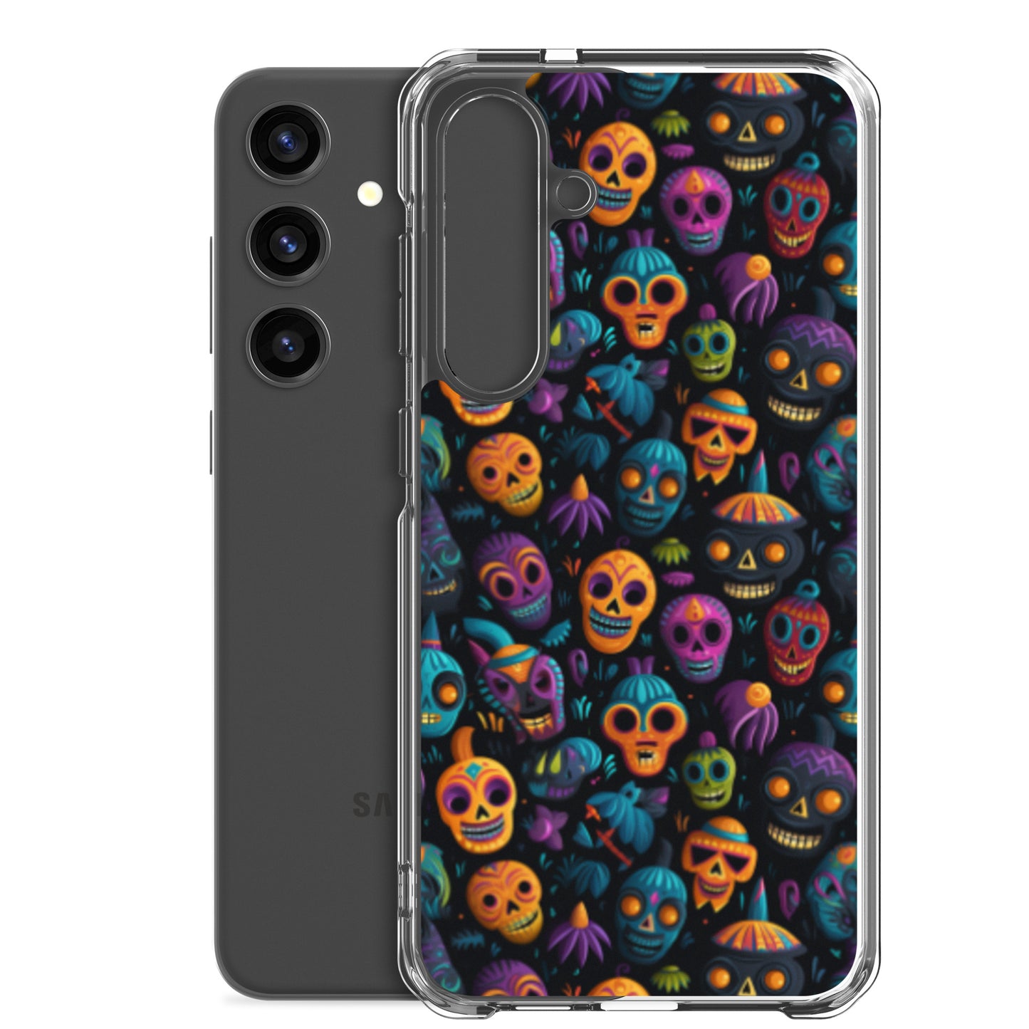 Clear Case for Samsung® Halloween Masks
