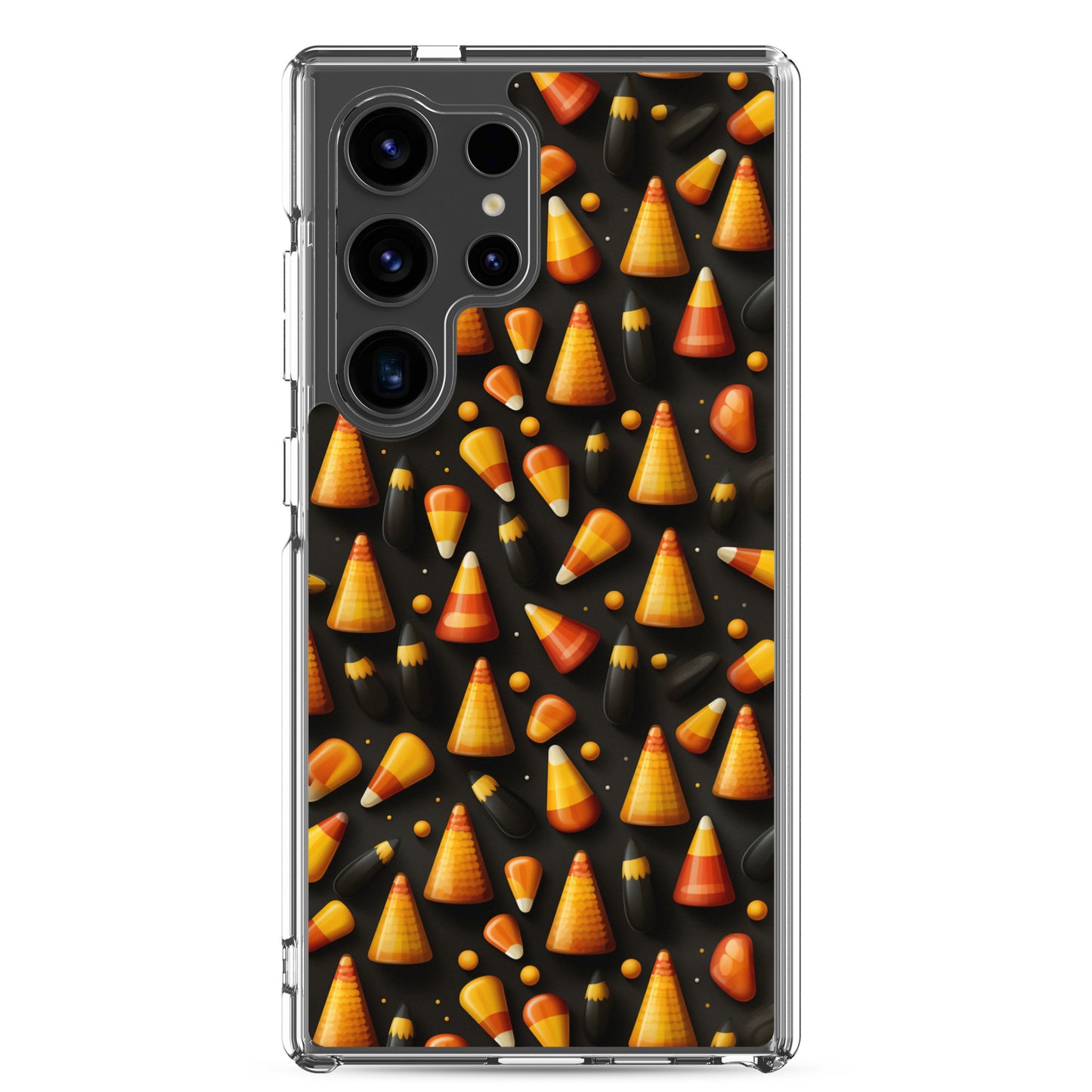 Clear Case for Samsung® Halloween Candy Corn #2