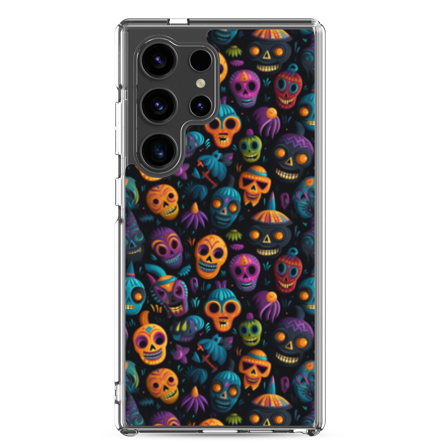 Clear Case for Samsung® Halloween Masks