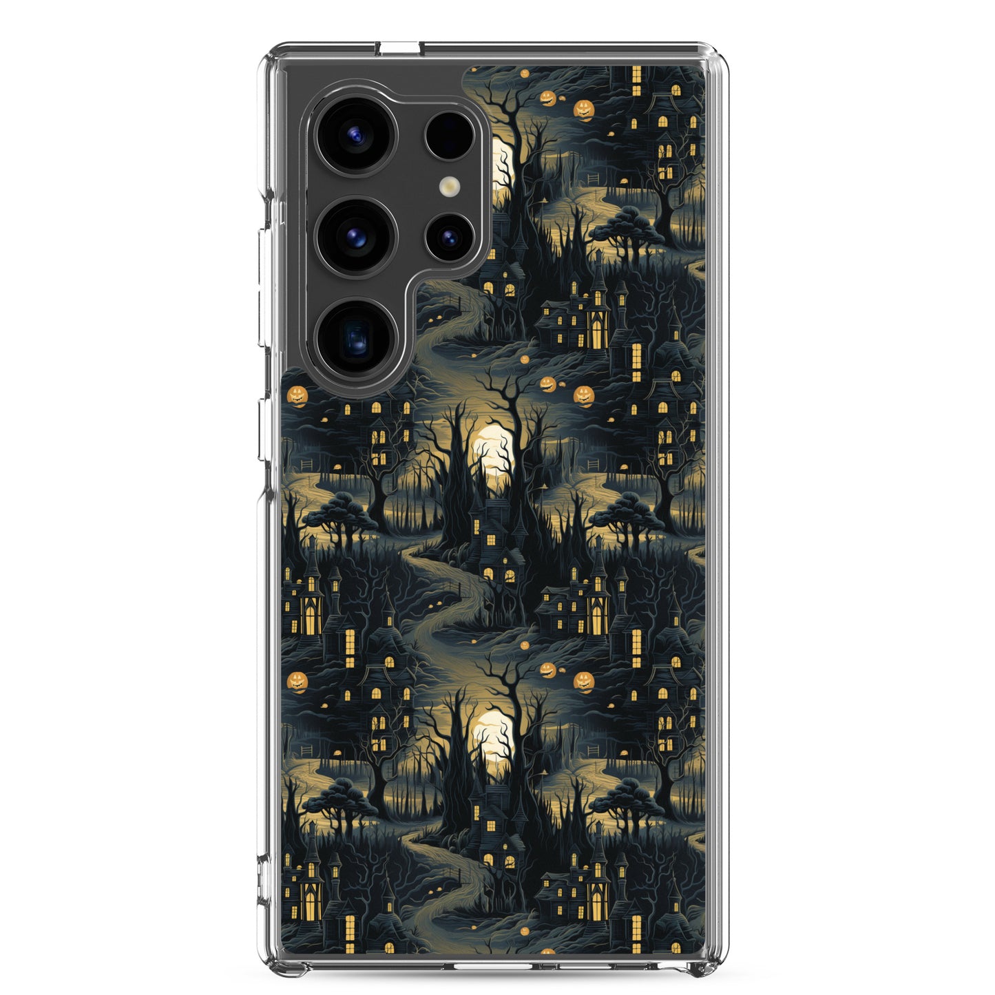 Clear Case for Samsung® Halloween Haunted House