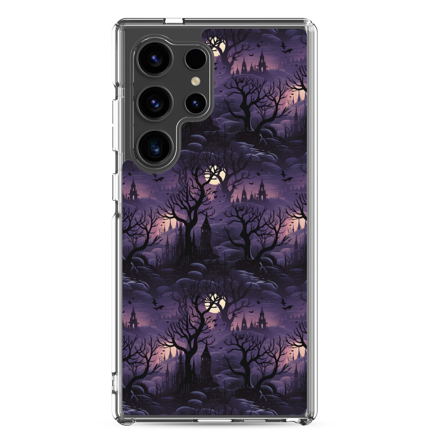 Clear Case for Samsung® Halloween Spooky Forest