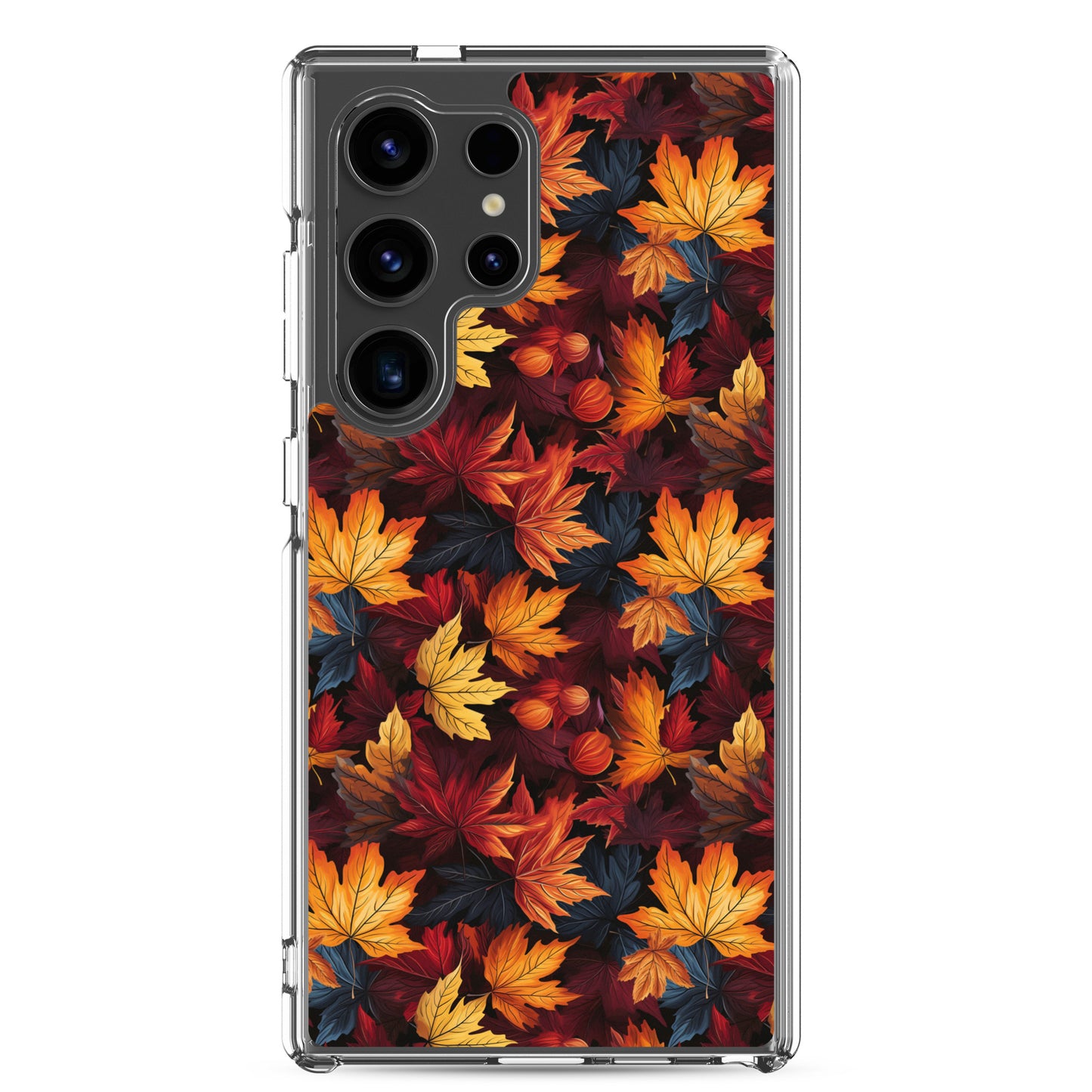 Clear Case for Samsung® Autumn Leaves Scatter