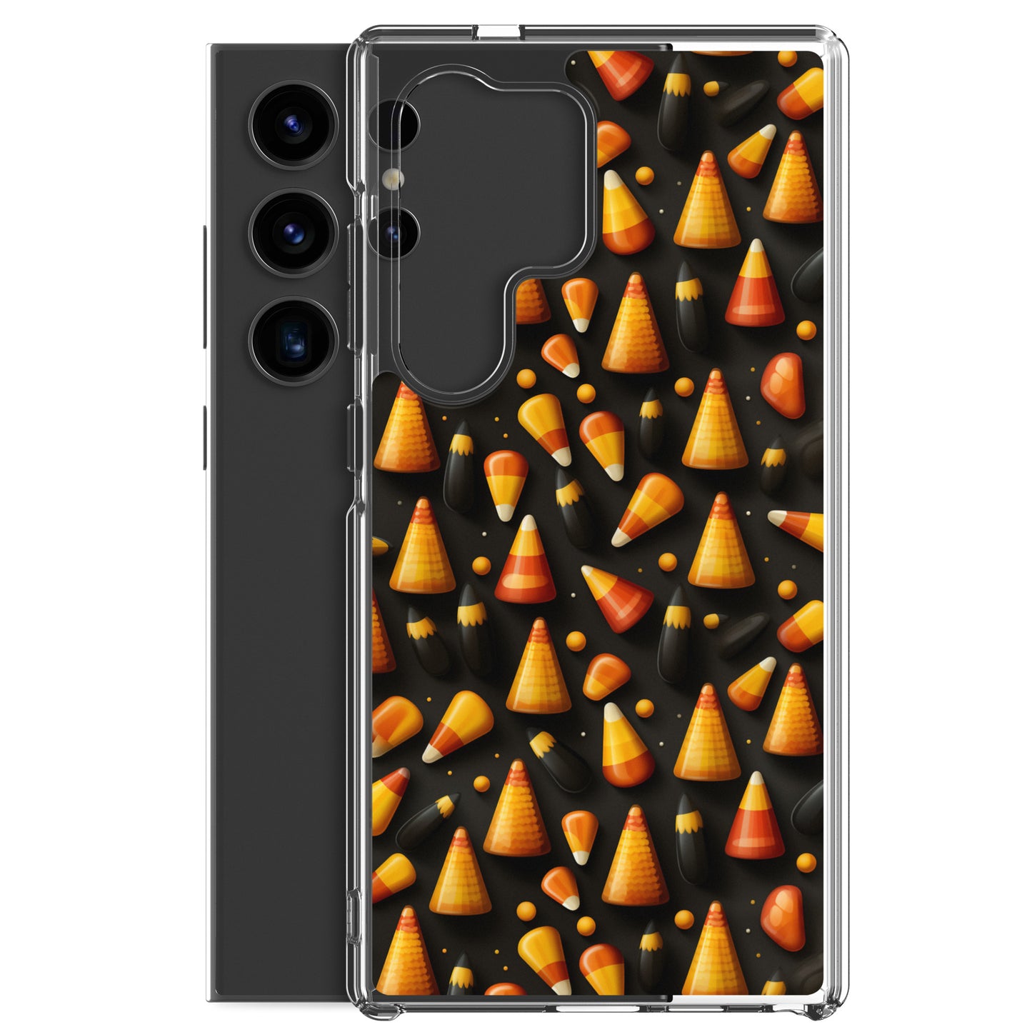 Clear Case for Samsung® Halloween Candy Corn #2