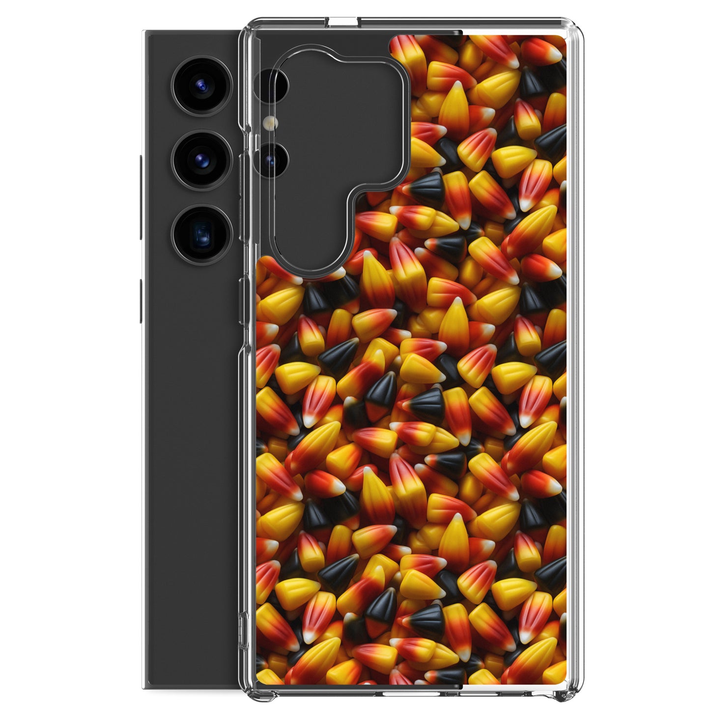 Clear Case for Samsung® Halloween Candy Corn #3