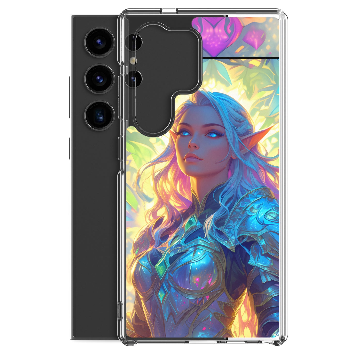 Clear Case for Samsung® Half-Elf Cleric #2