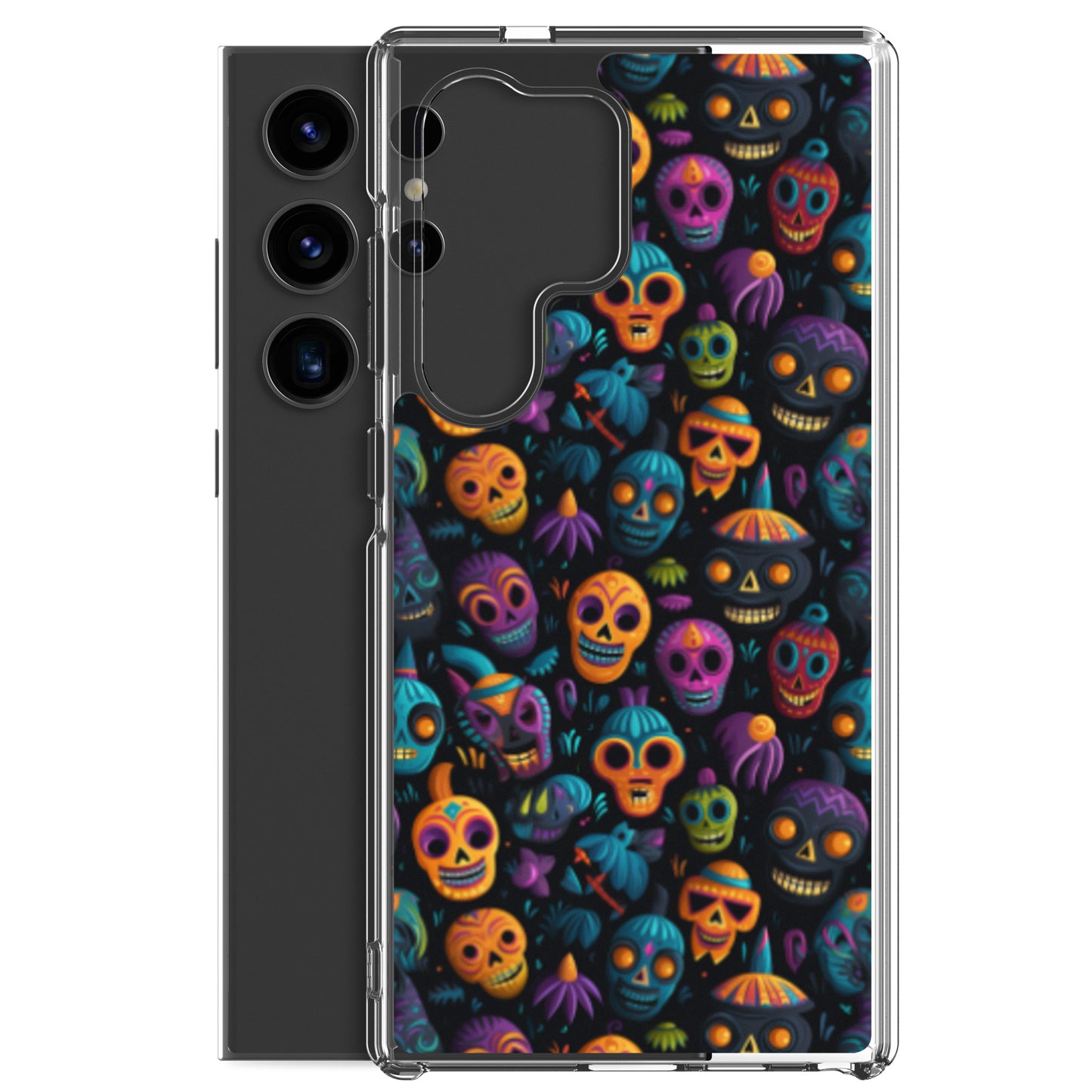 Clear Case for Samsung® Halloween Masks