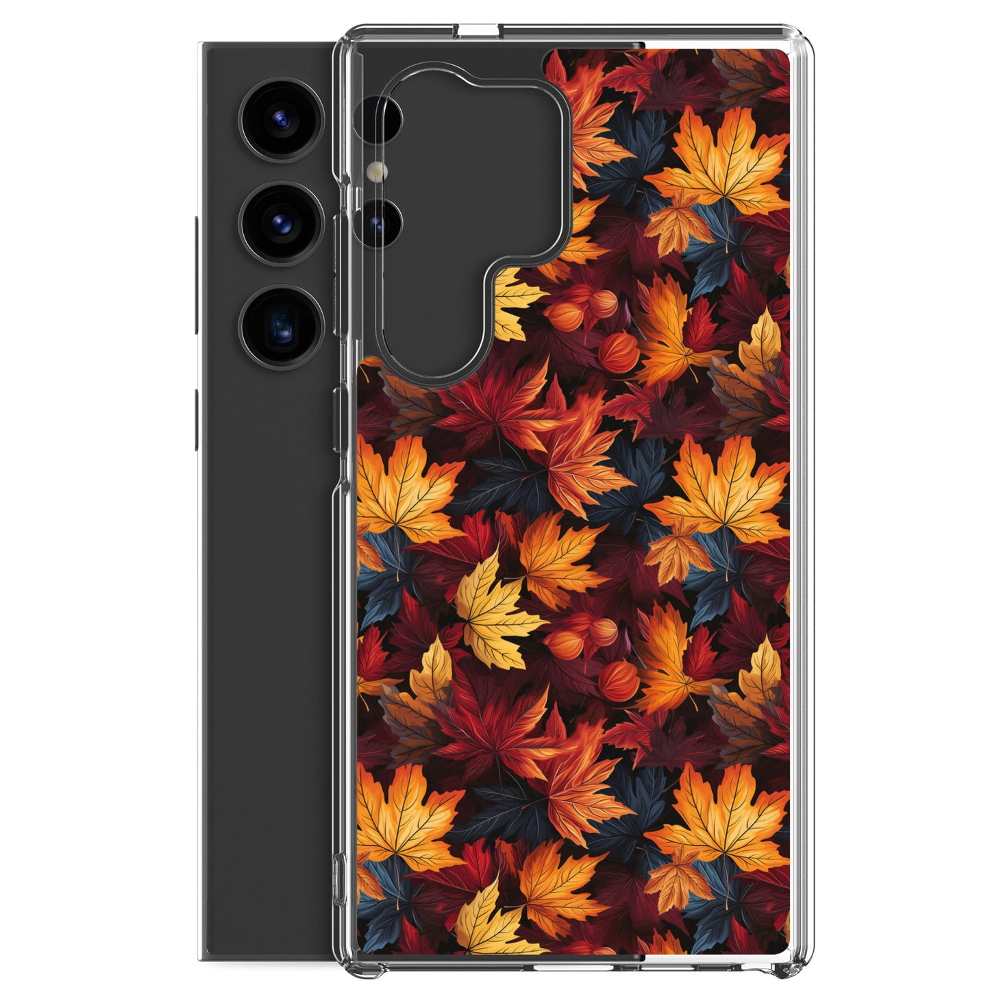 Clear Case for Samsung® Autumn Leaves Scatter