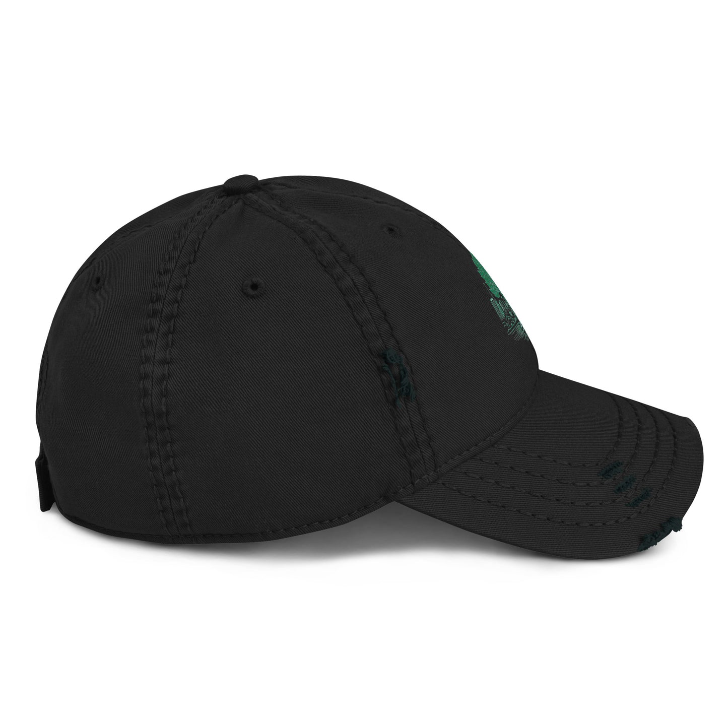 Distressed Dad Hat Polluted World Enviro-Urbanization