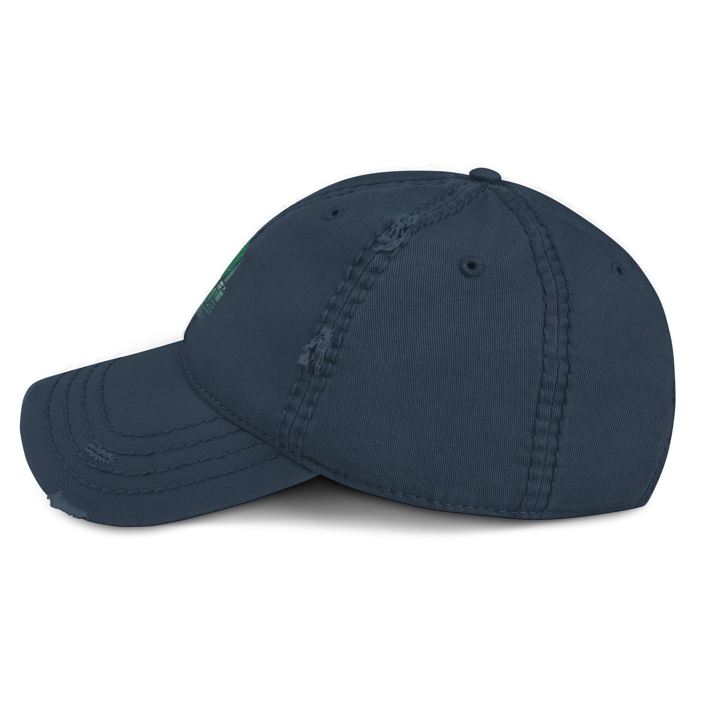 Distressed Dad Hat Polluted World Enviro-Urbanization