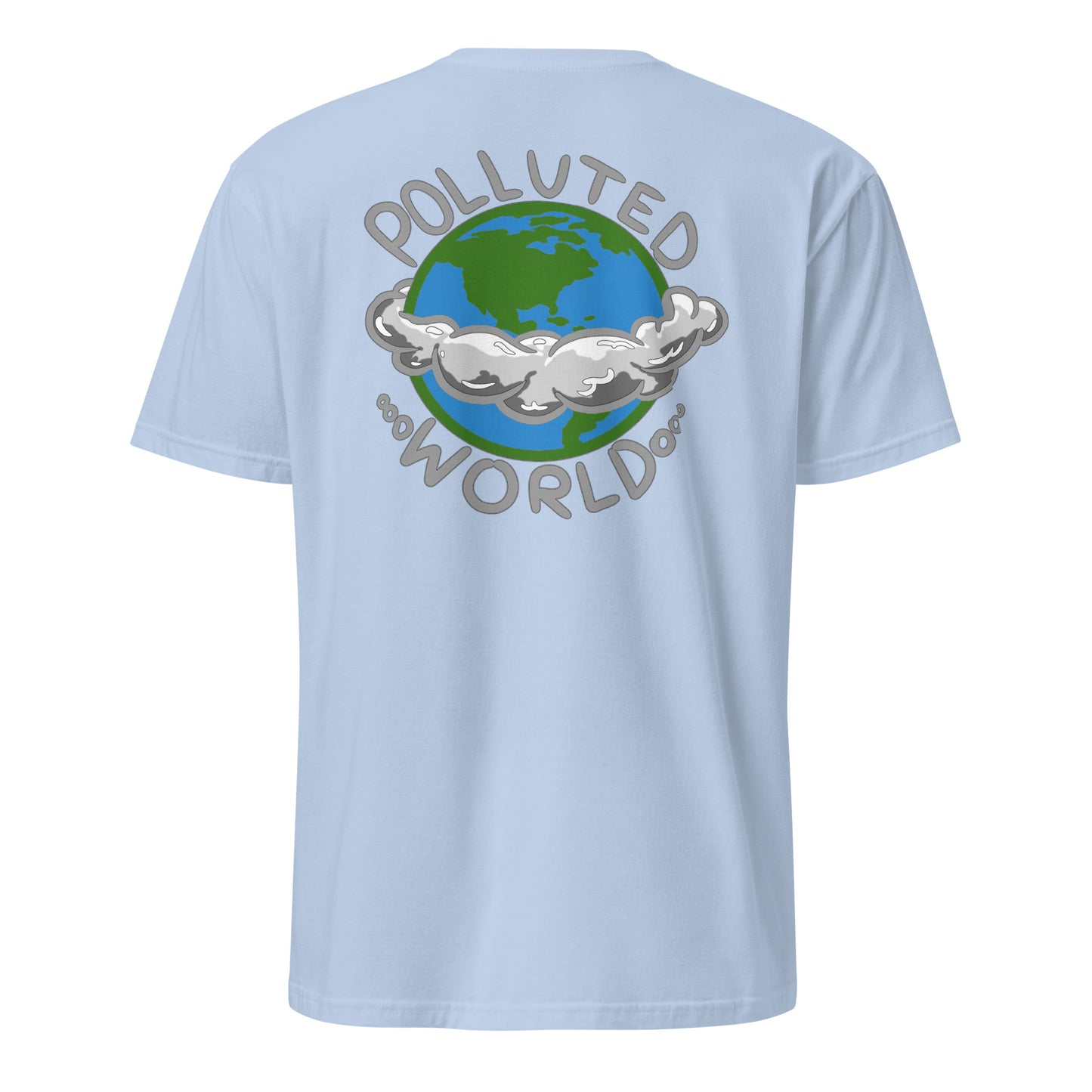 T-Shirt Polluted World Logo