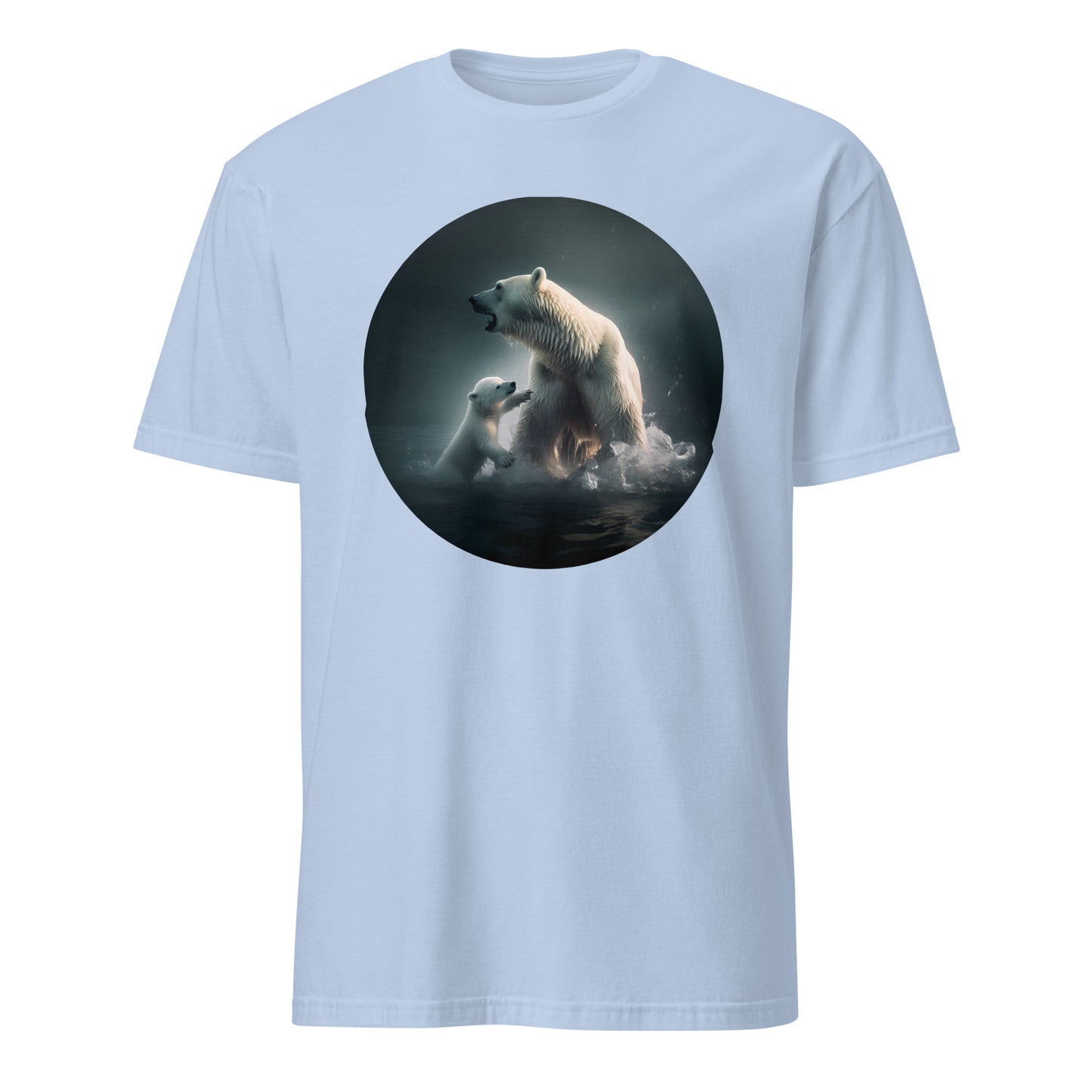 T-Shirt Polluted World Polar Bear Ice Floe
