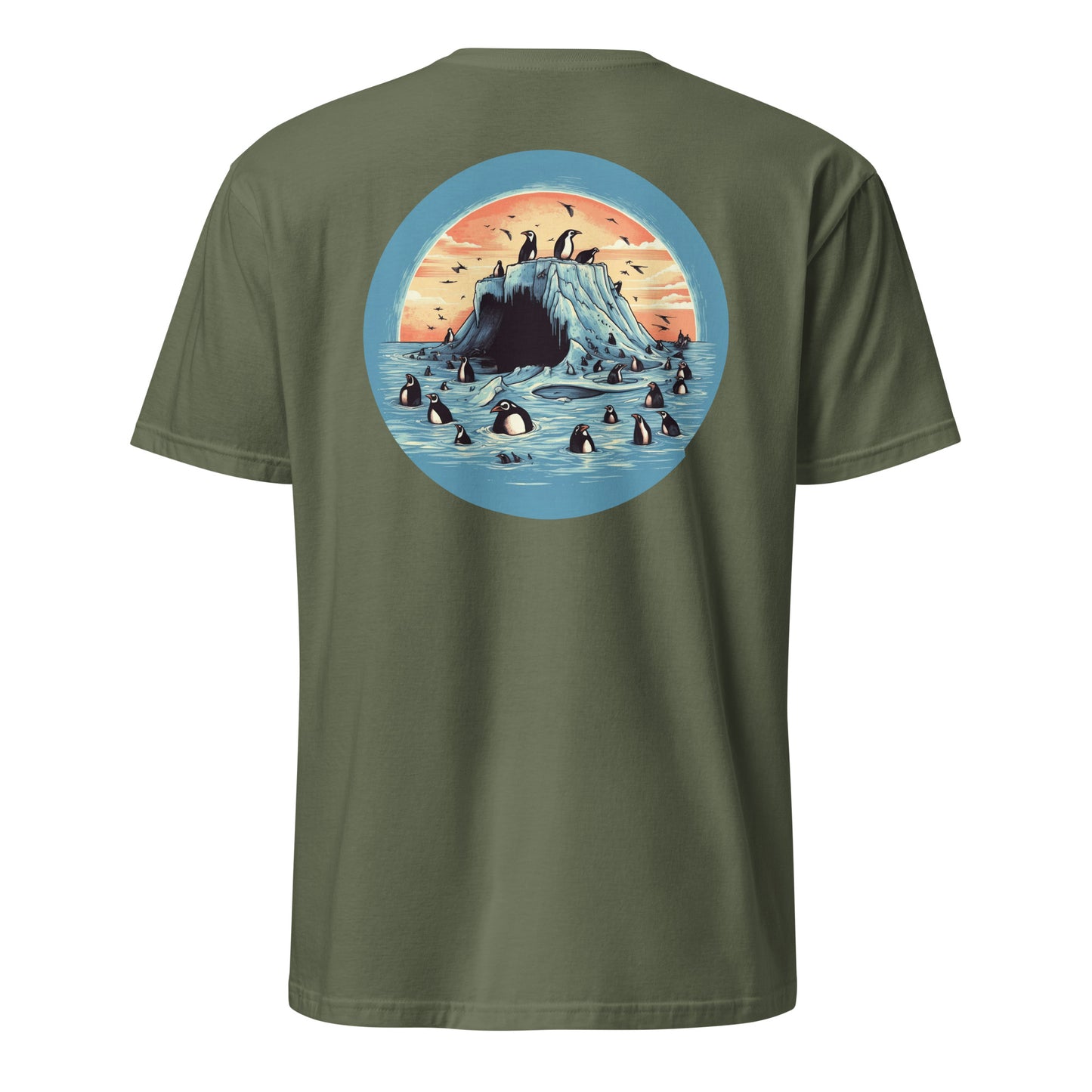 T-Shirt Polluted World Penguin Ice Loss