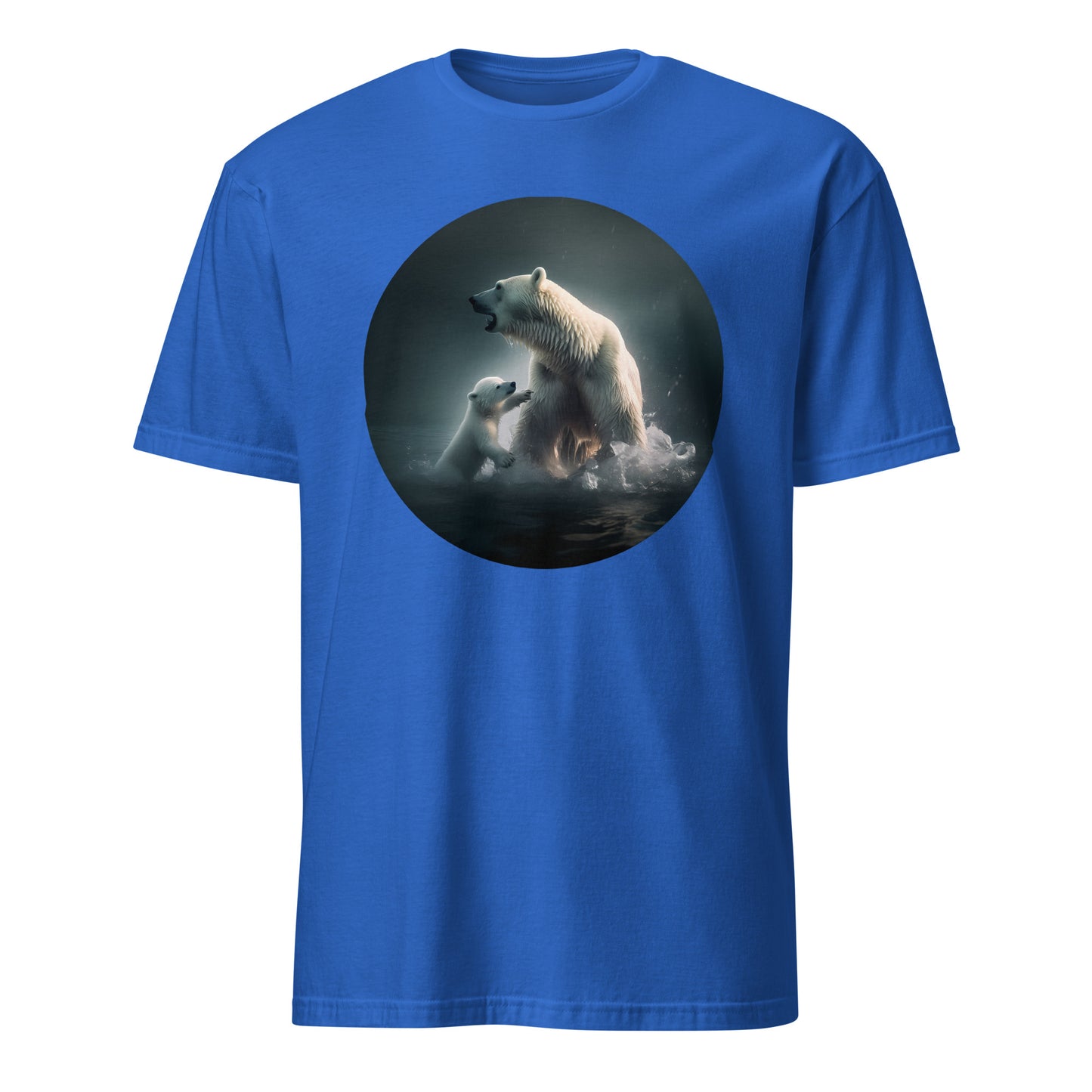 T-Shirt Polluted World Polar Bear Ice Floe