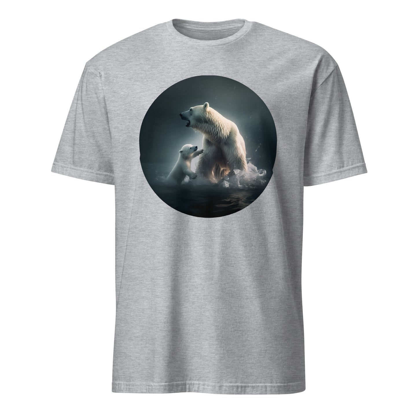 T-Shirt Polluted World Polar Bear Ice Floe