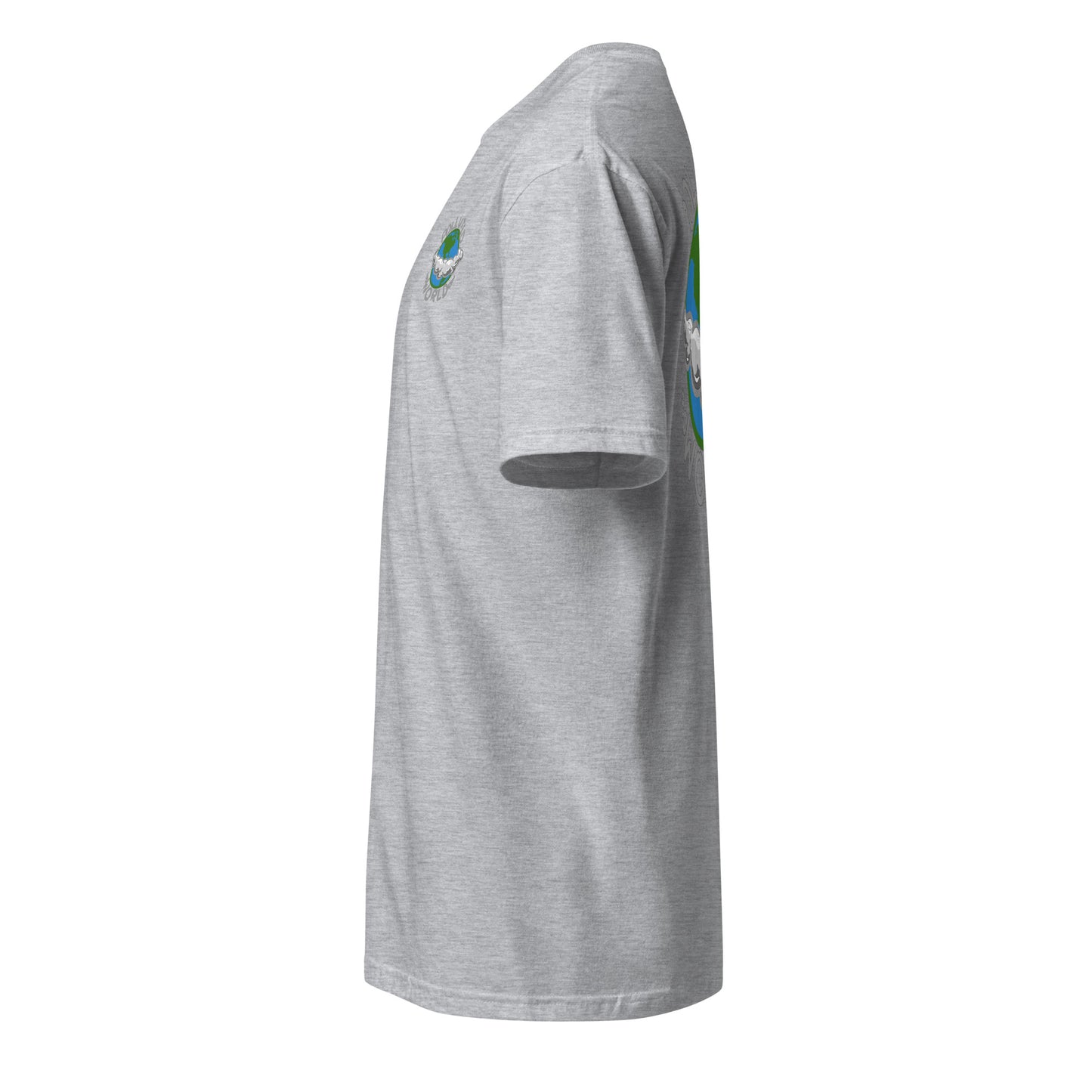 T-Shirt Polluted World Logo
