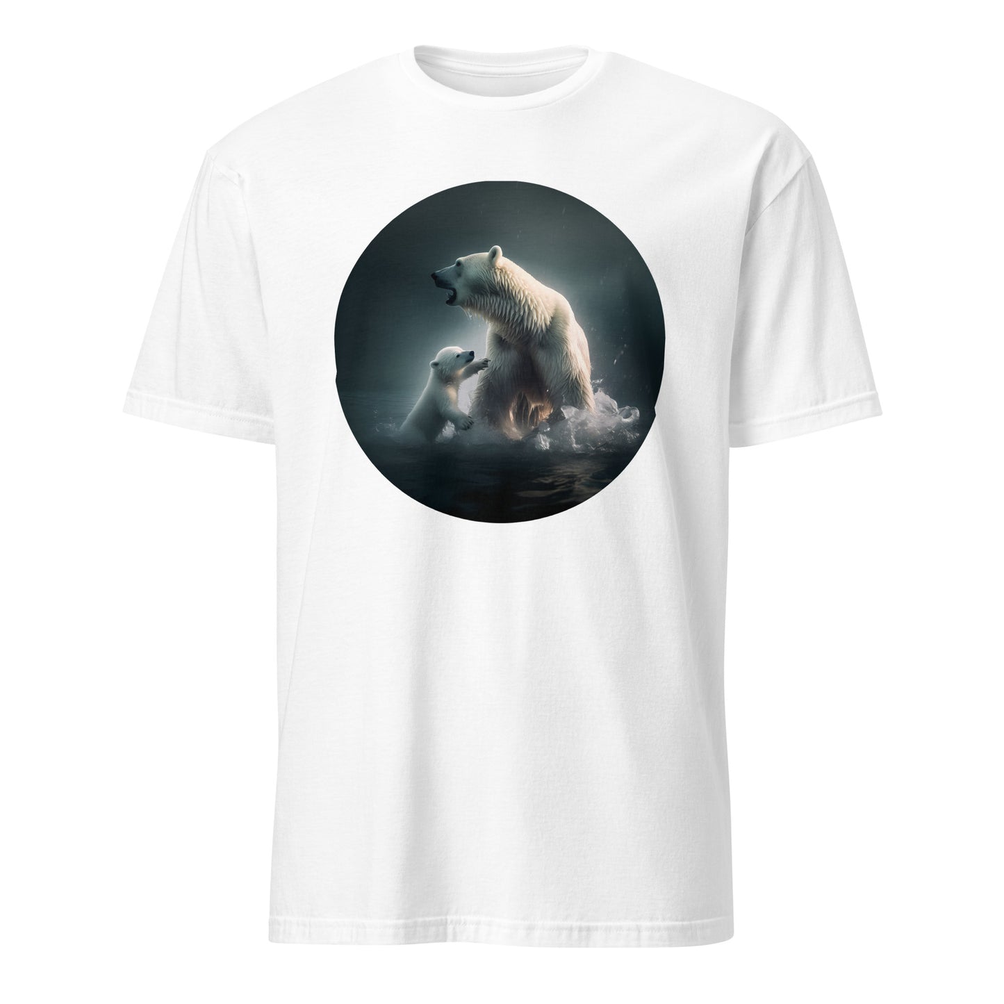 T-Shirt Polluted World Polar Bear Ice Floe