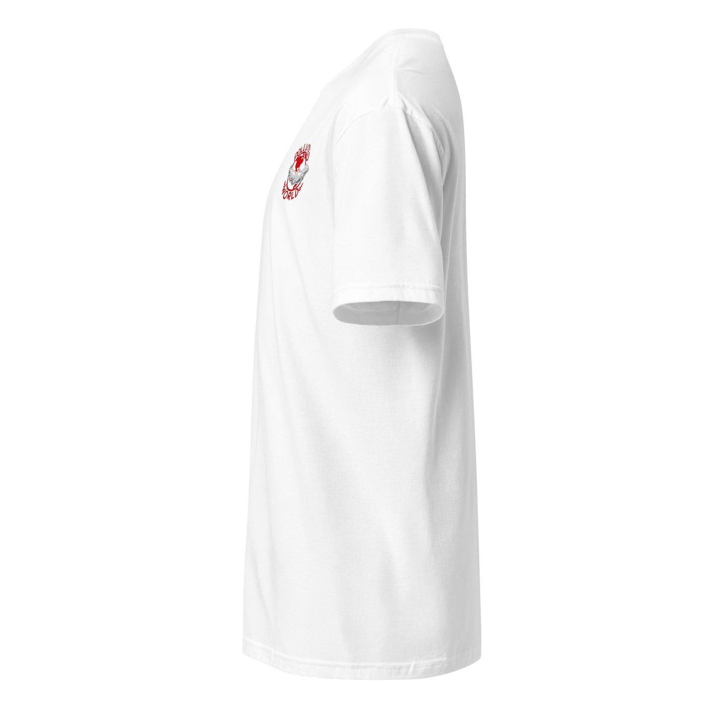 T-Shirt Polluted World Red Logo