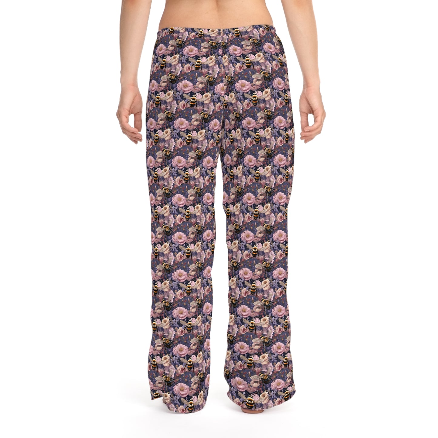Pajama Pants Women's Floral Bee #44