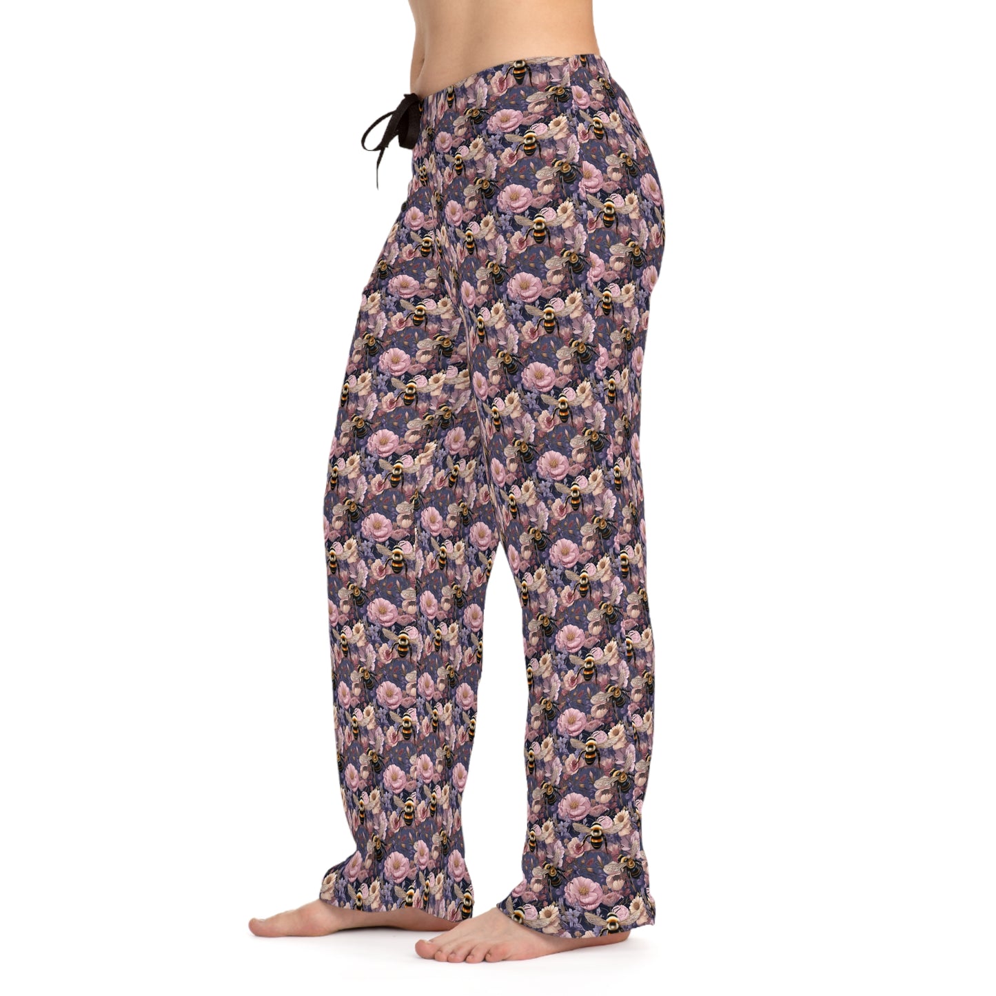 Pajama Pants Women's Floral Bee #44