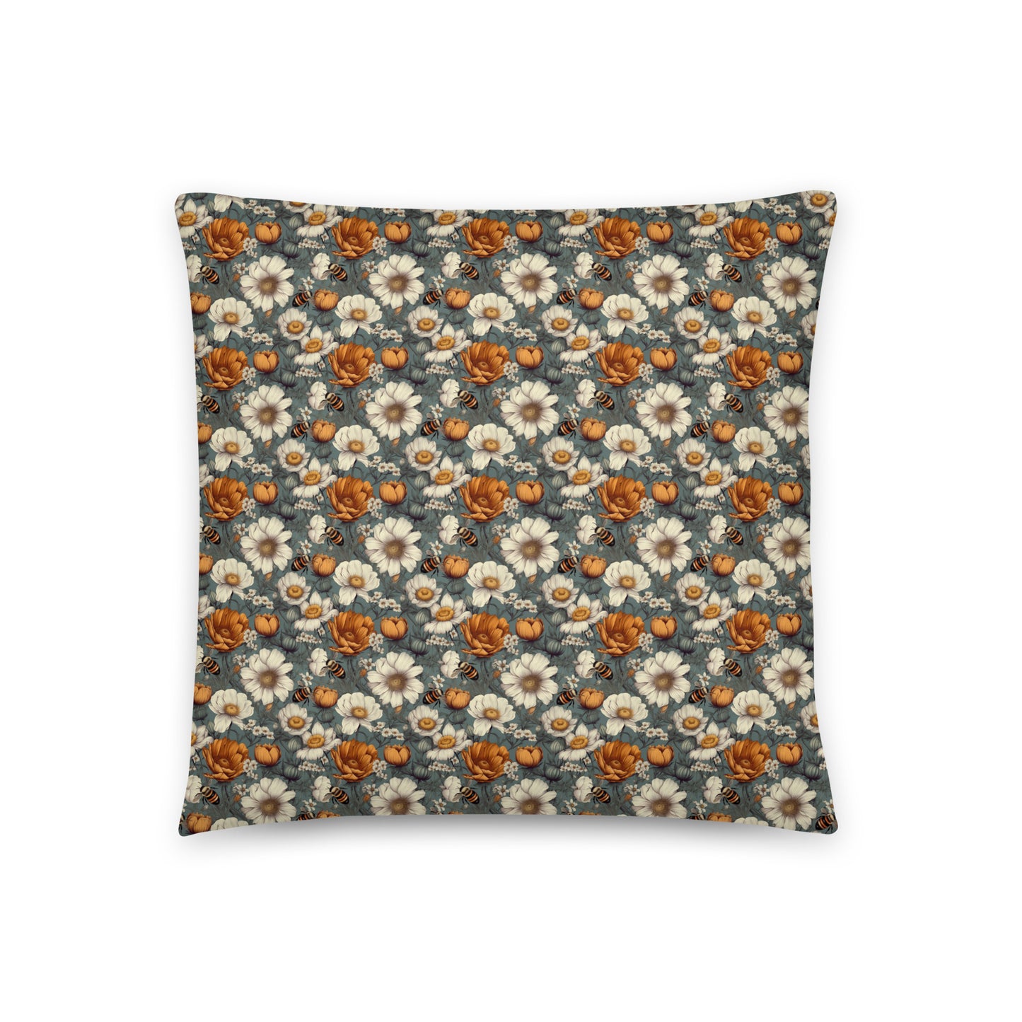 Pillow Floral Bee #23