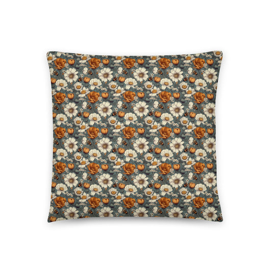 Pillow Floral Bee #23
