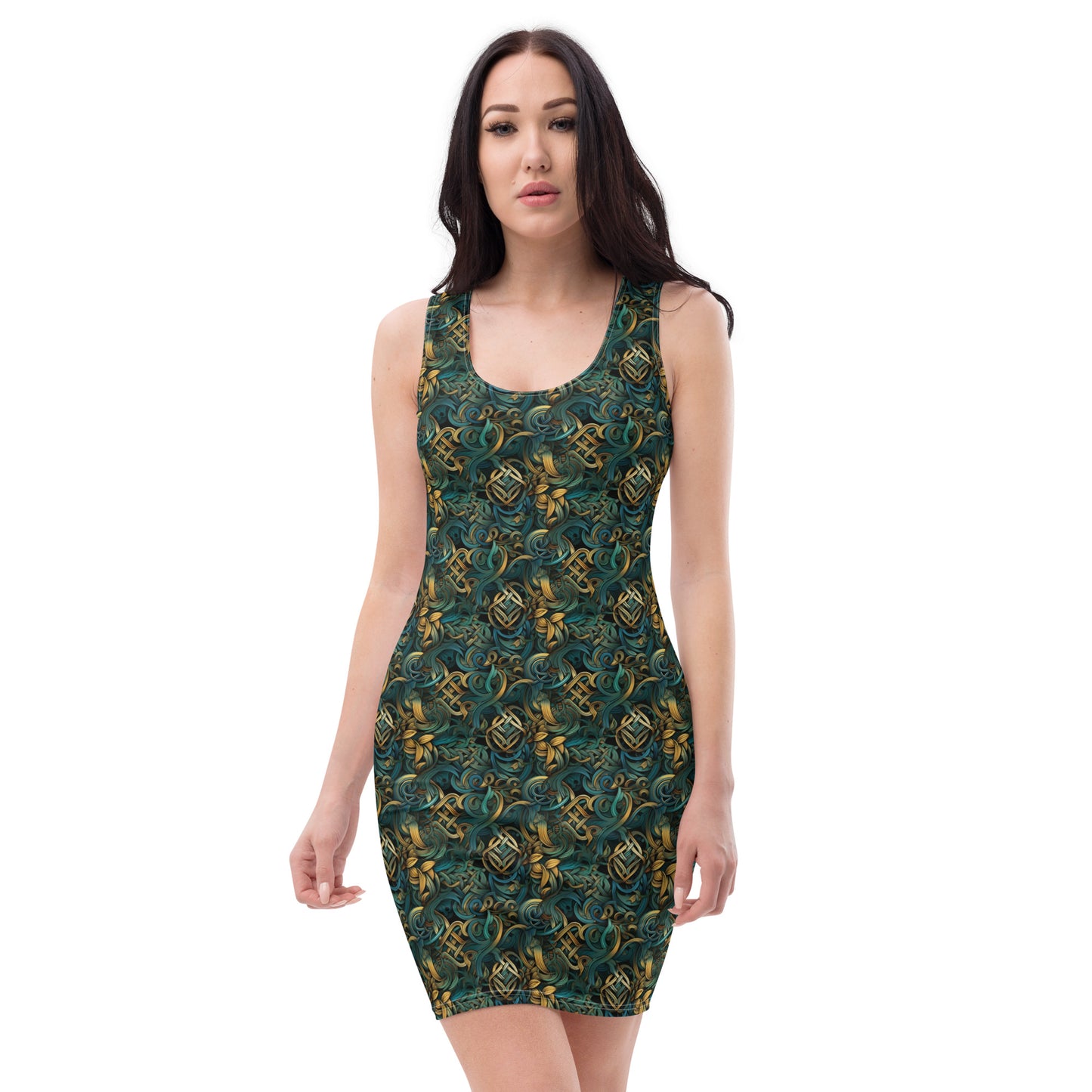 Bodycon Dress Celtic Nature #13