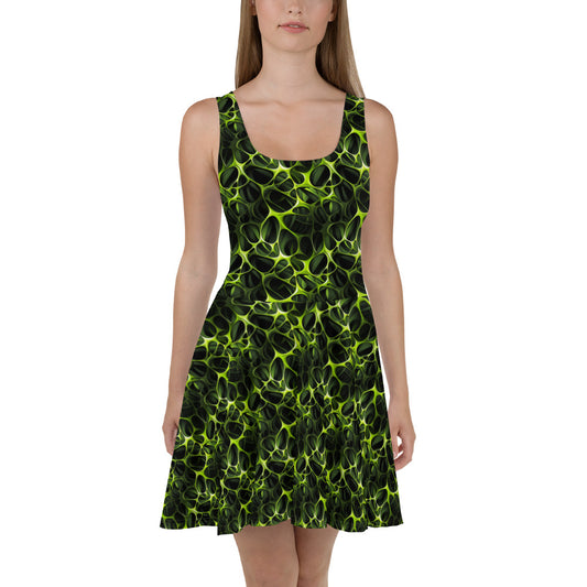 Skater Dress Trippy Bugs