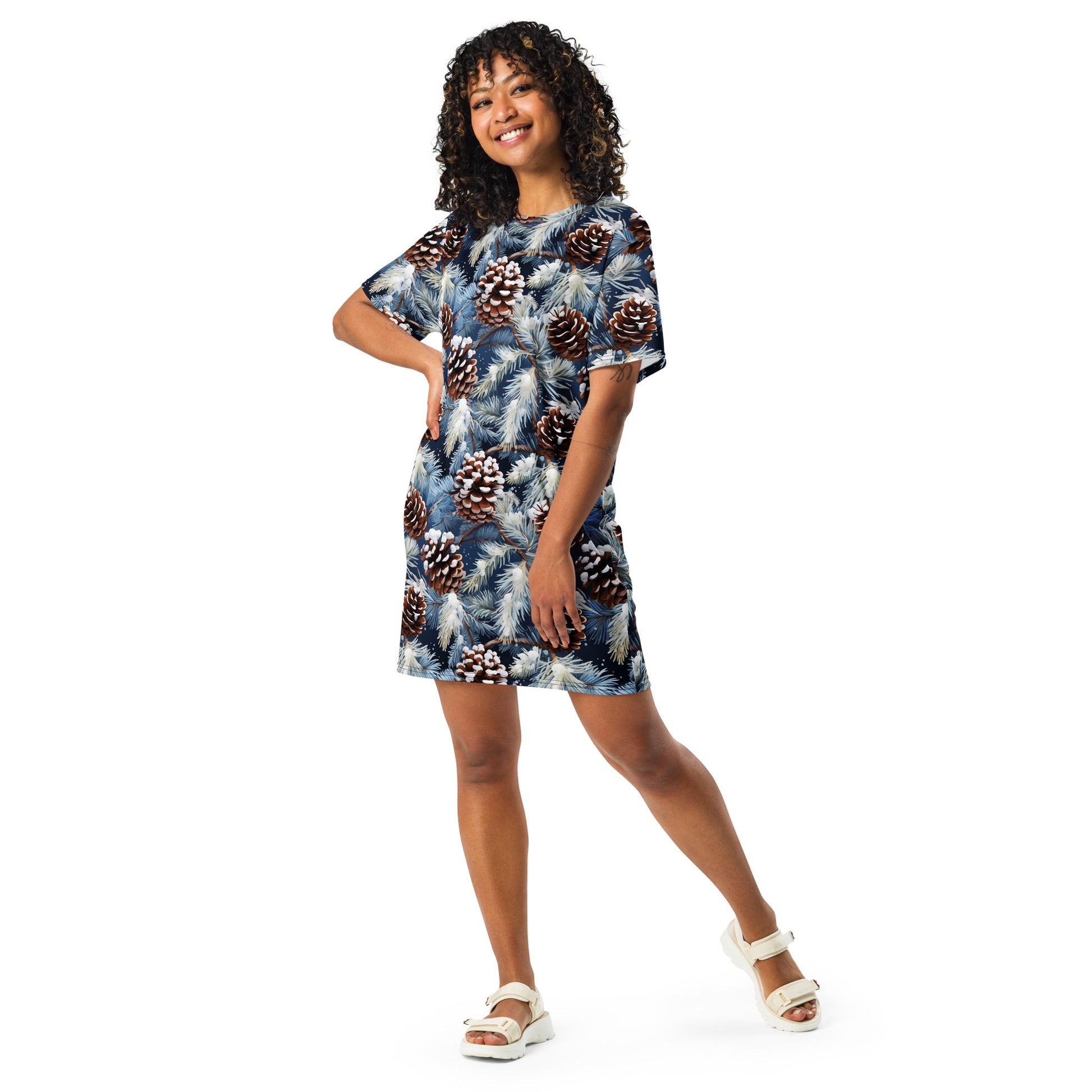 t shirt dress winter outfit The Perfect T-Shirt Dress Styled Two Ways