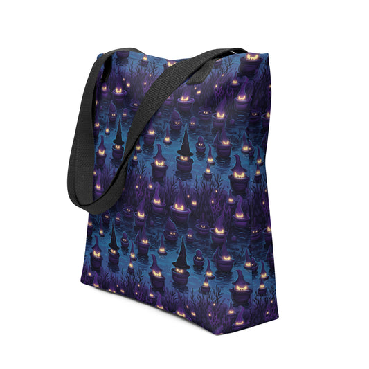 Tote Bag Halloween Spooky Cauldron
