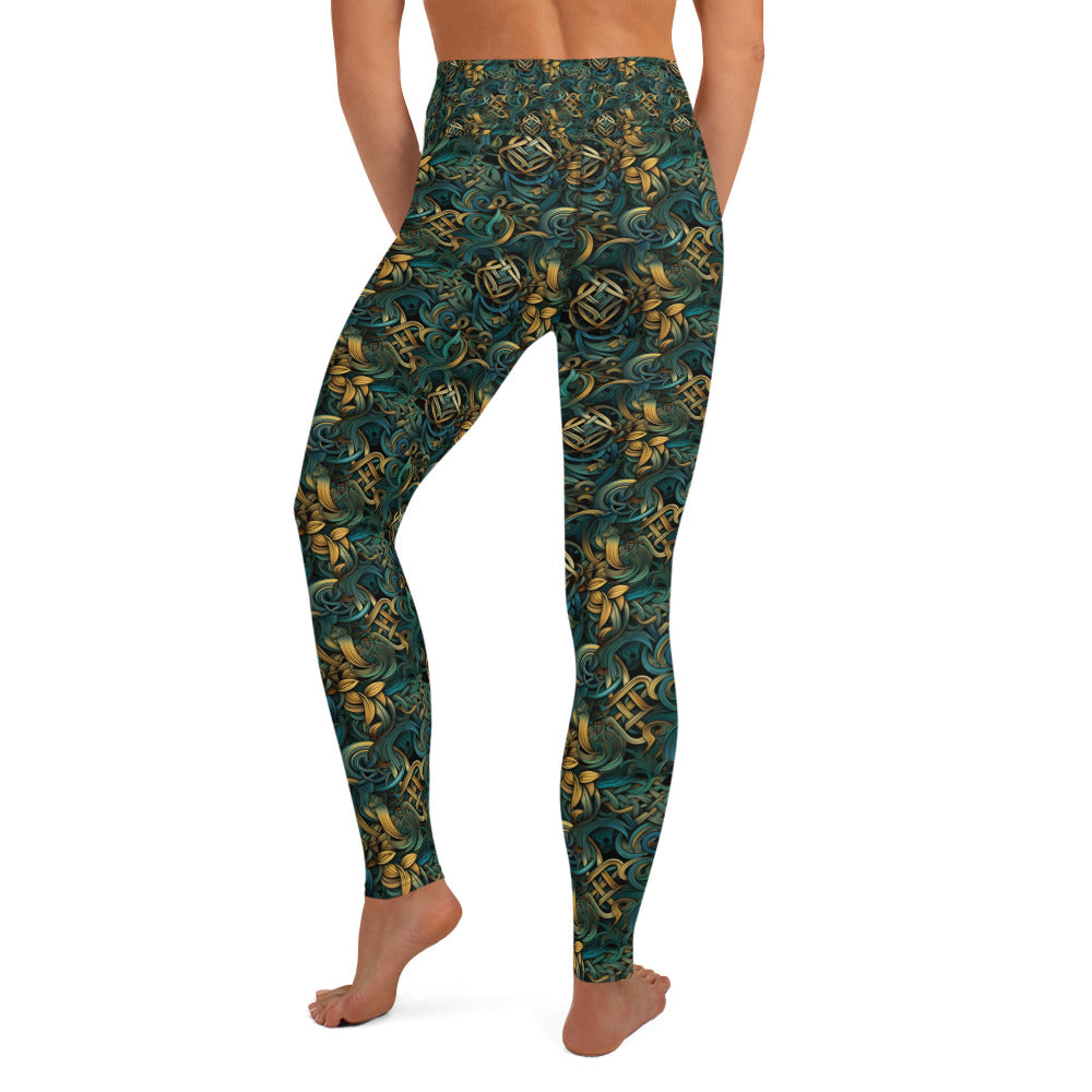 Yoga Leggings Celtic Nature #13