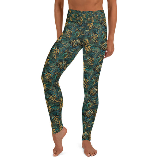 Yoga Leggings Celtic Nature #13