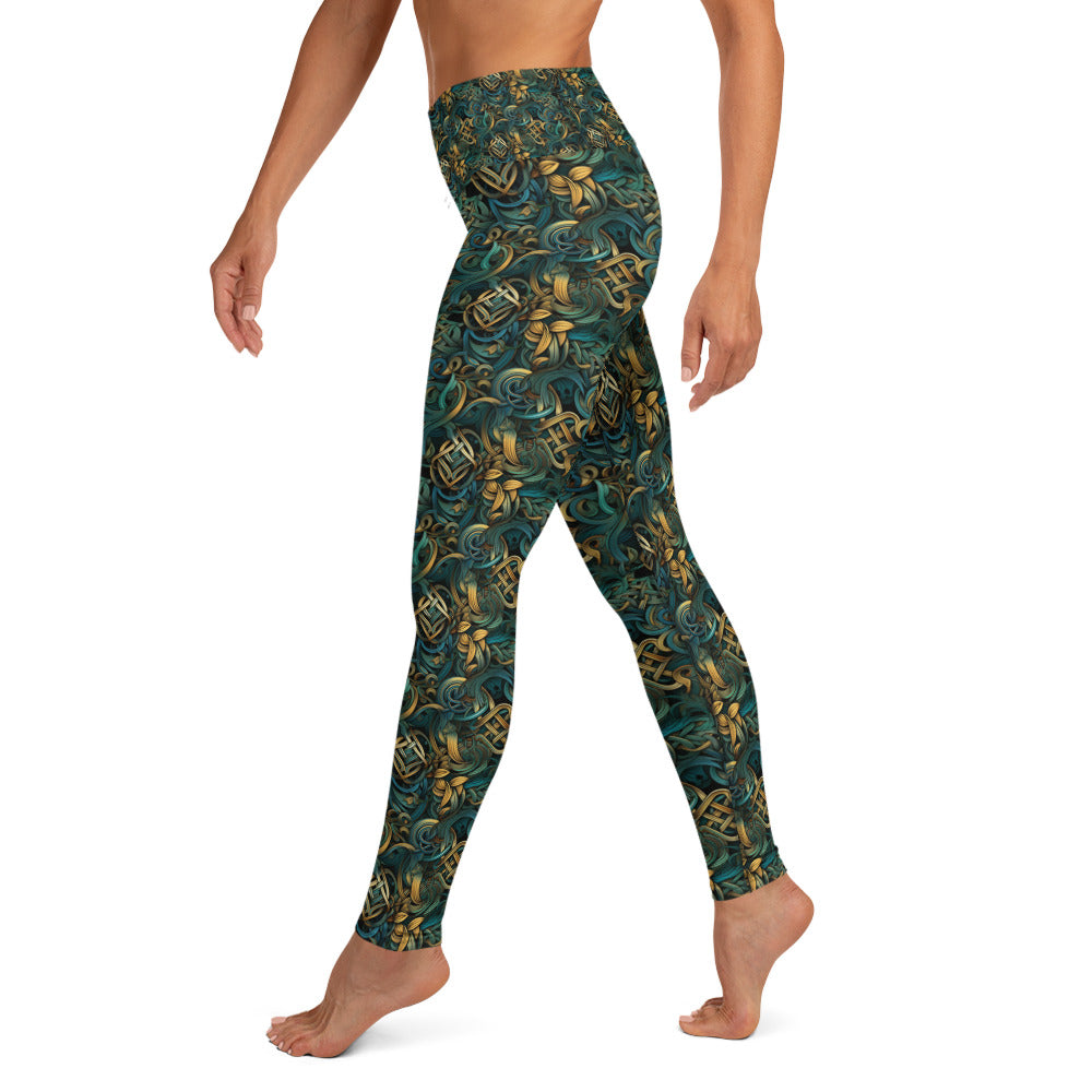 Yoga Leggings Celtic Nature #13