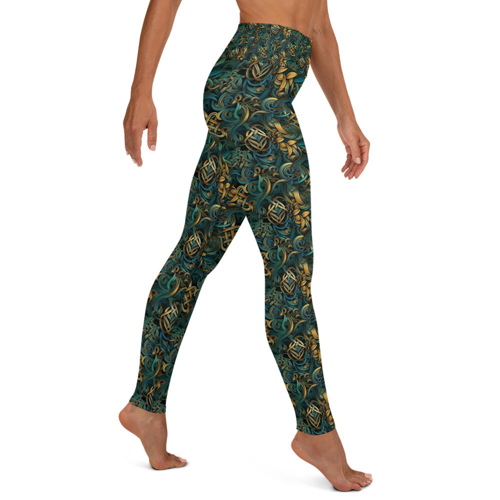 Yoga Leggings Celtic Nature #13