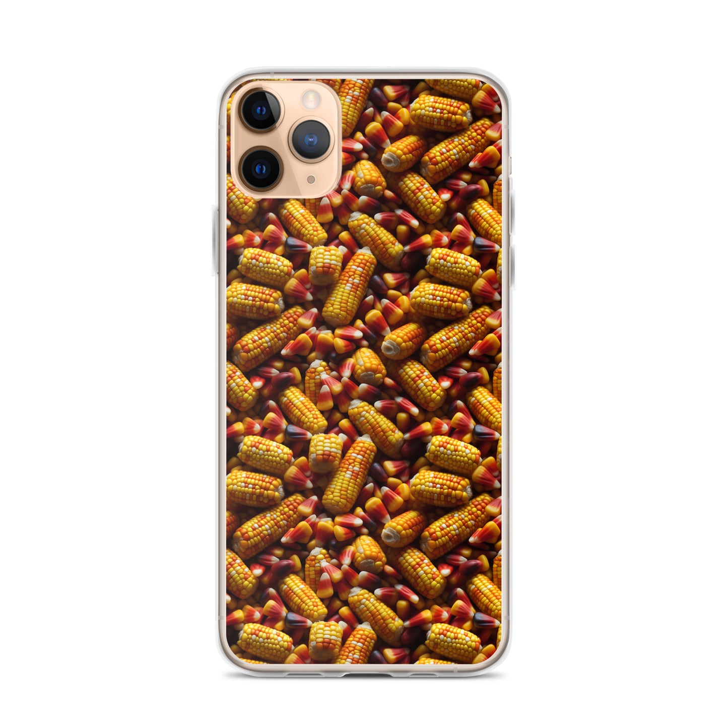 Clear Case for iPhone® Halloween Candy Corn