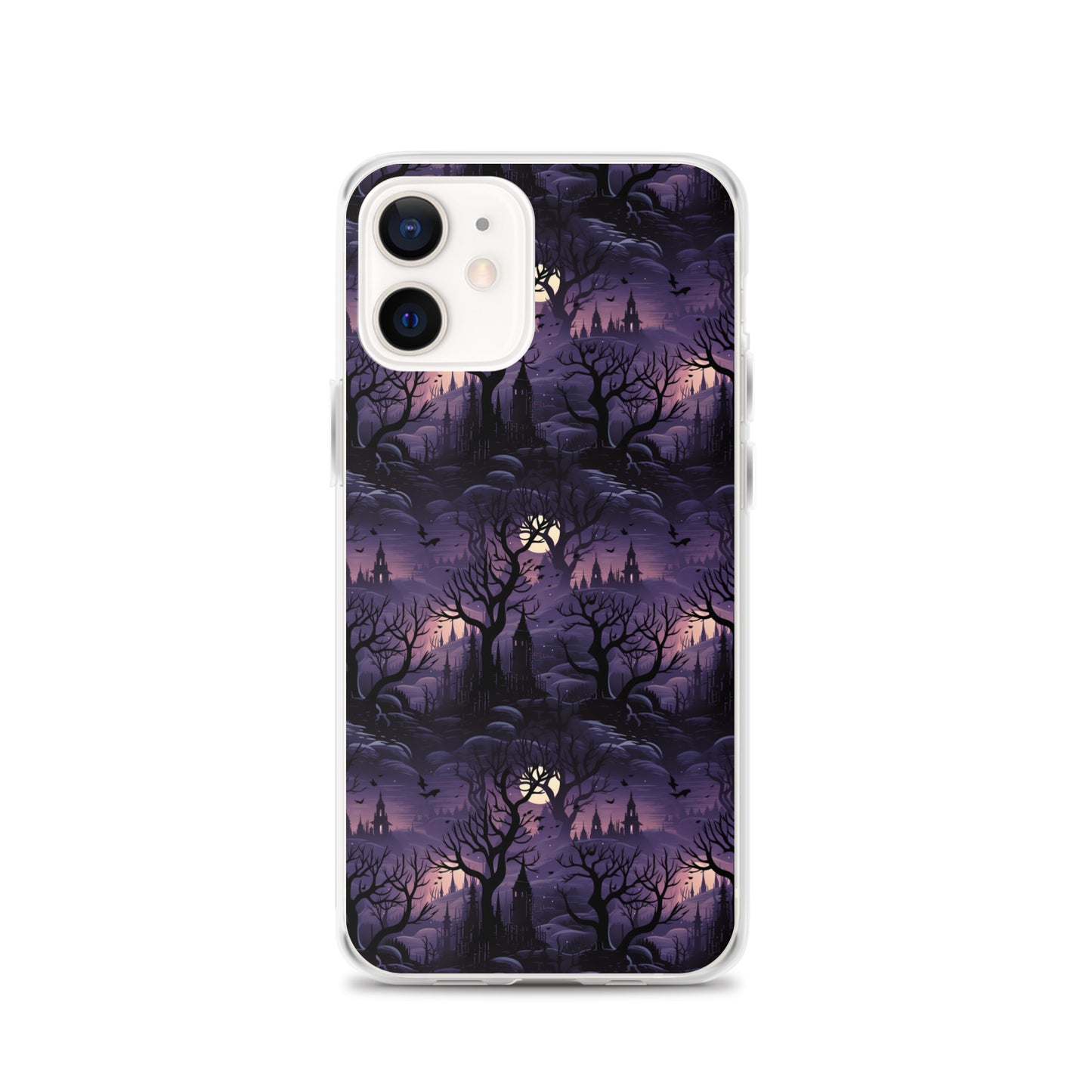 Clear Case for iPhone® Halloween Spooky Forest