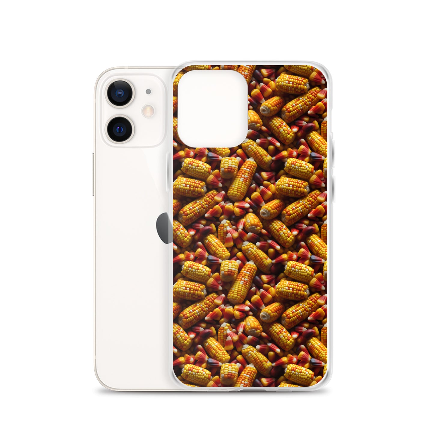 Clear Case for iPhone® Halloween Candy Corn
