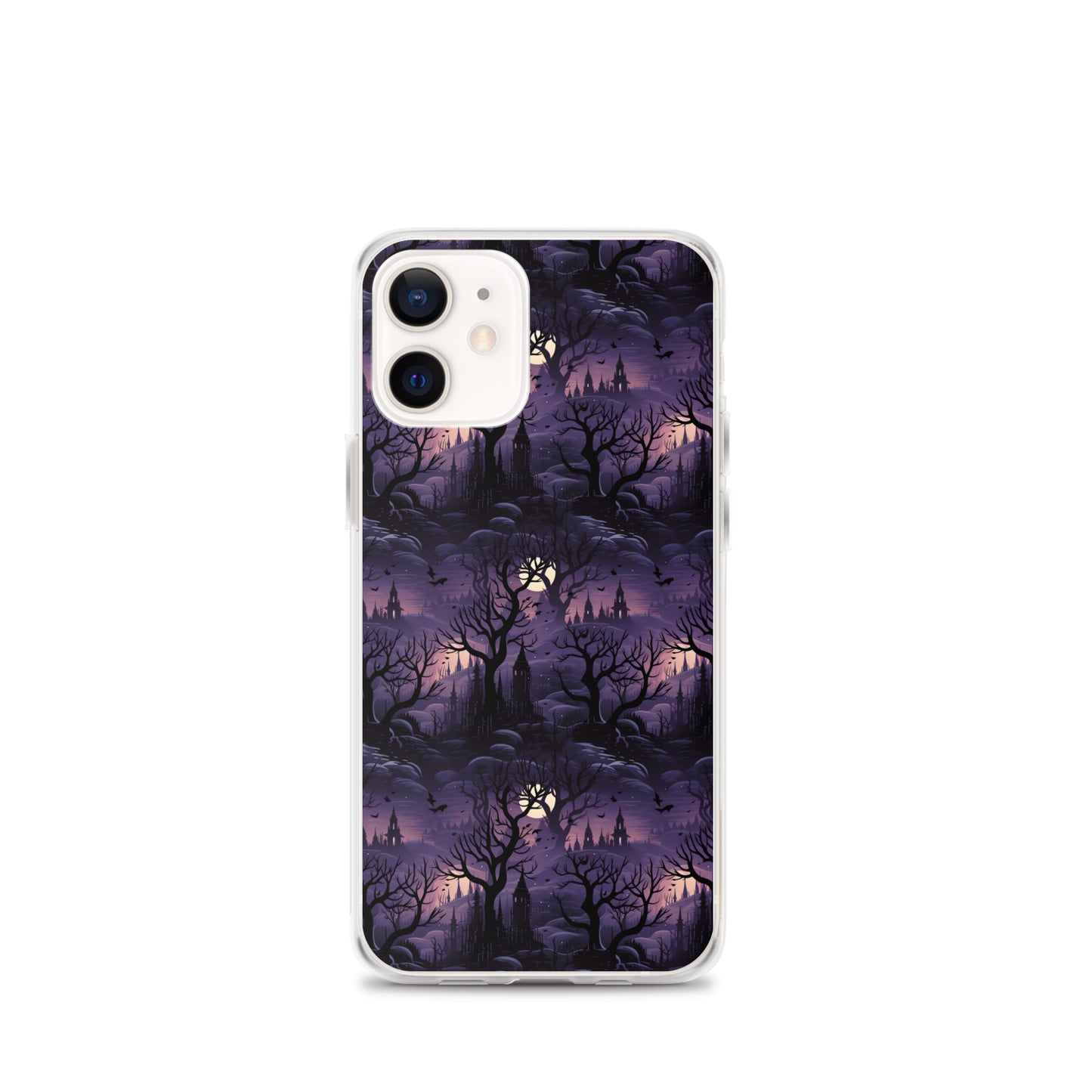 Clear Case for iPhone® Halloween Spooky Forest