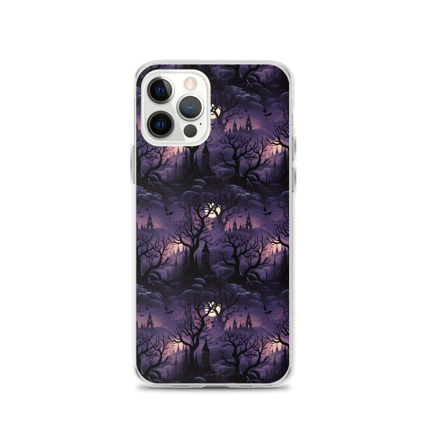Clear Case for iPhone® Halloween Spooky Forest