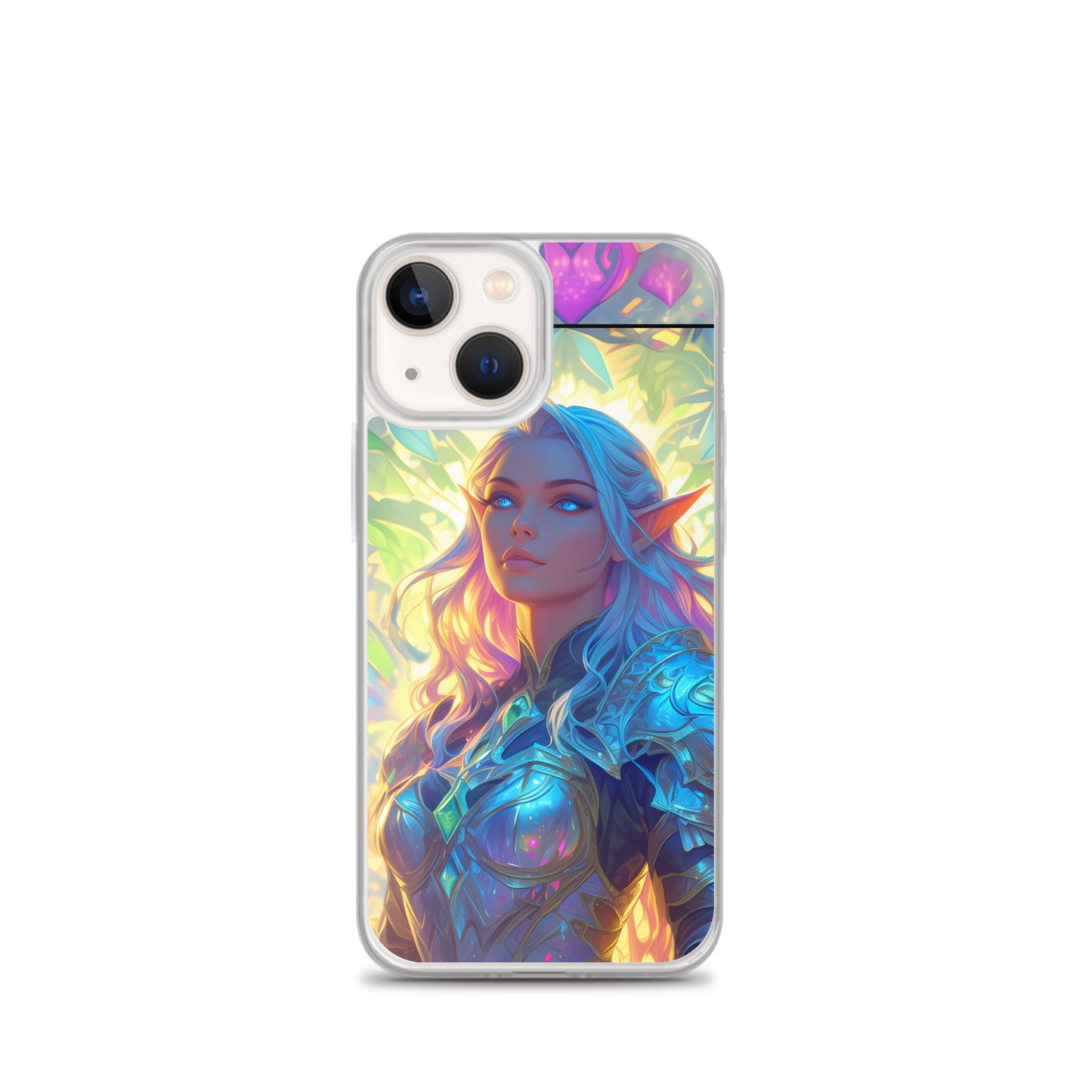 Clear Case for iPhone® Half-Elf Cleric #2