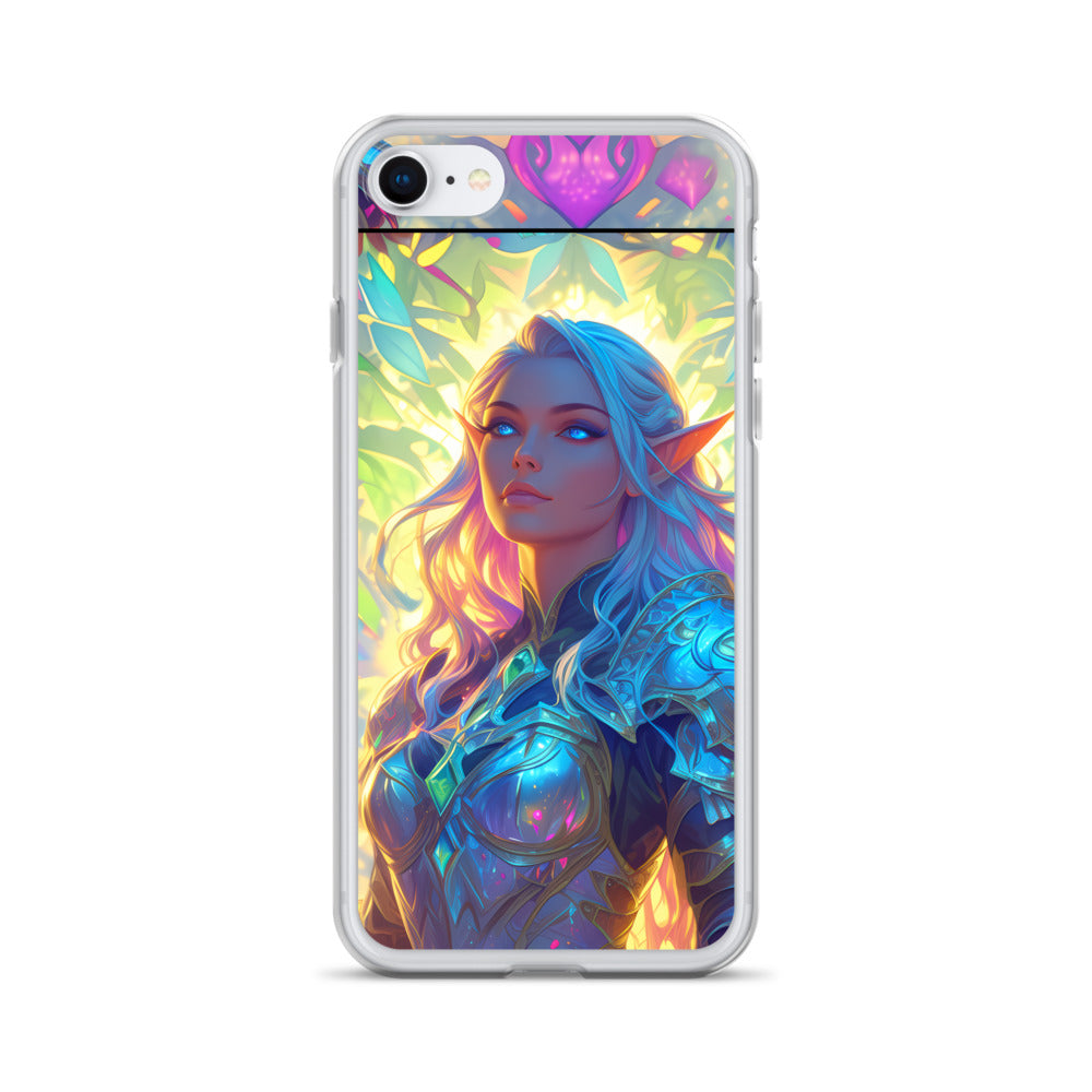 Clear Case for iPhone® Half-Elf Cleric #2