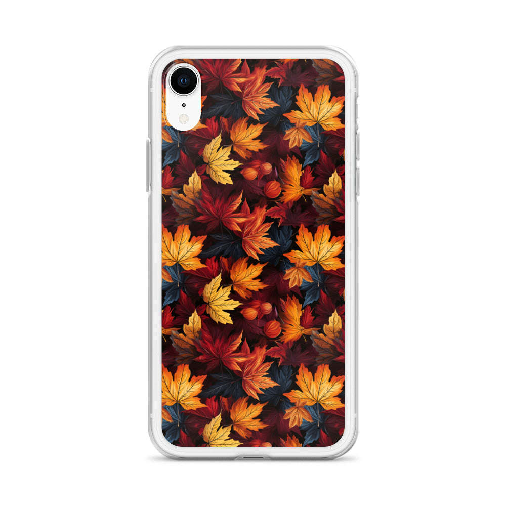 Clear Case for iPhone® Autumn Leaves Scatter
